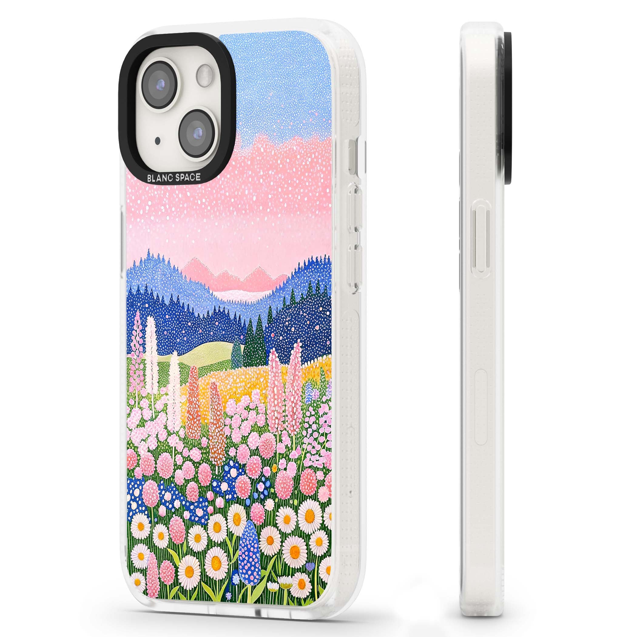 Valley Horizon cottagecore iPhone case | Clear Case Impact Air case for iPhone 15, iPhone 15 Plus