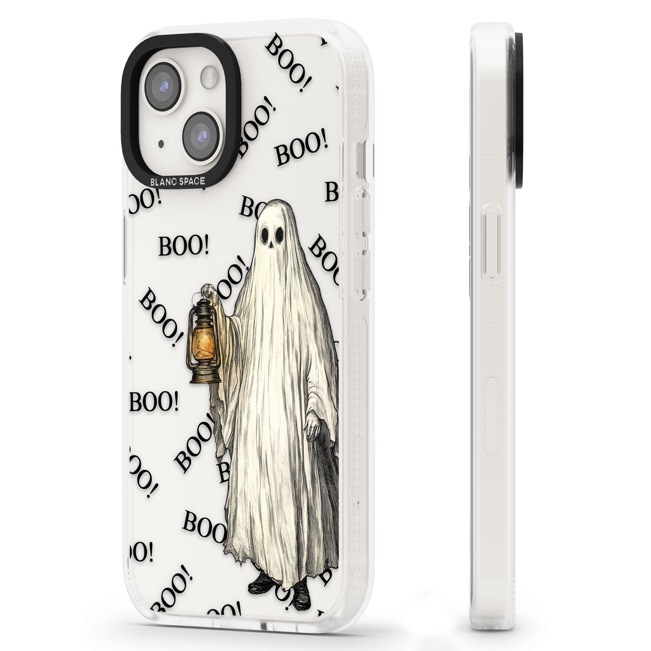 Light the Way iPhone 15 / 14 / 13 Clear Case Impact Air - Blanc Space