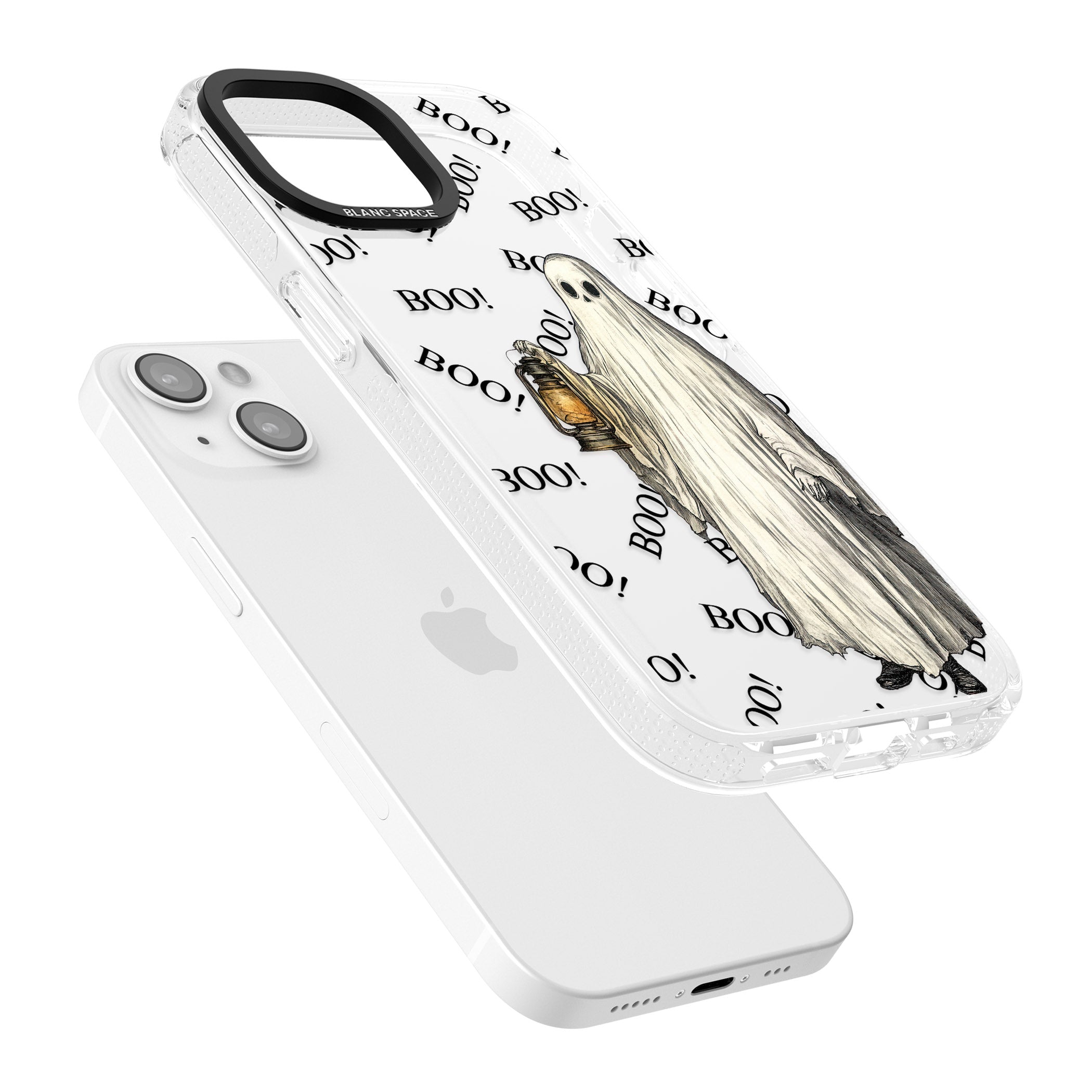 Light the Way iPhone 15 / 14 / 13 Clear Case Impact Air - Blanc Space