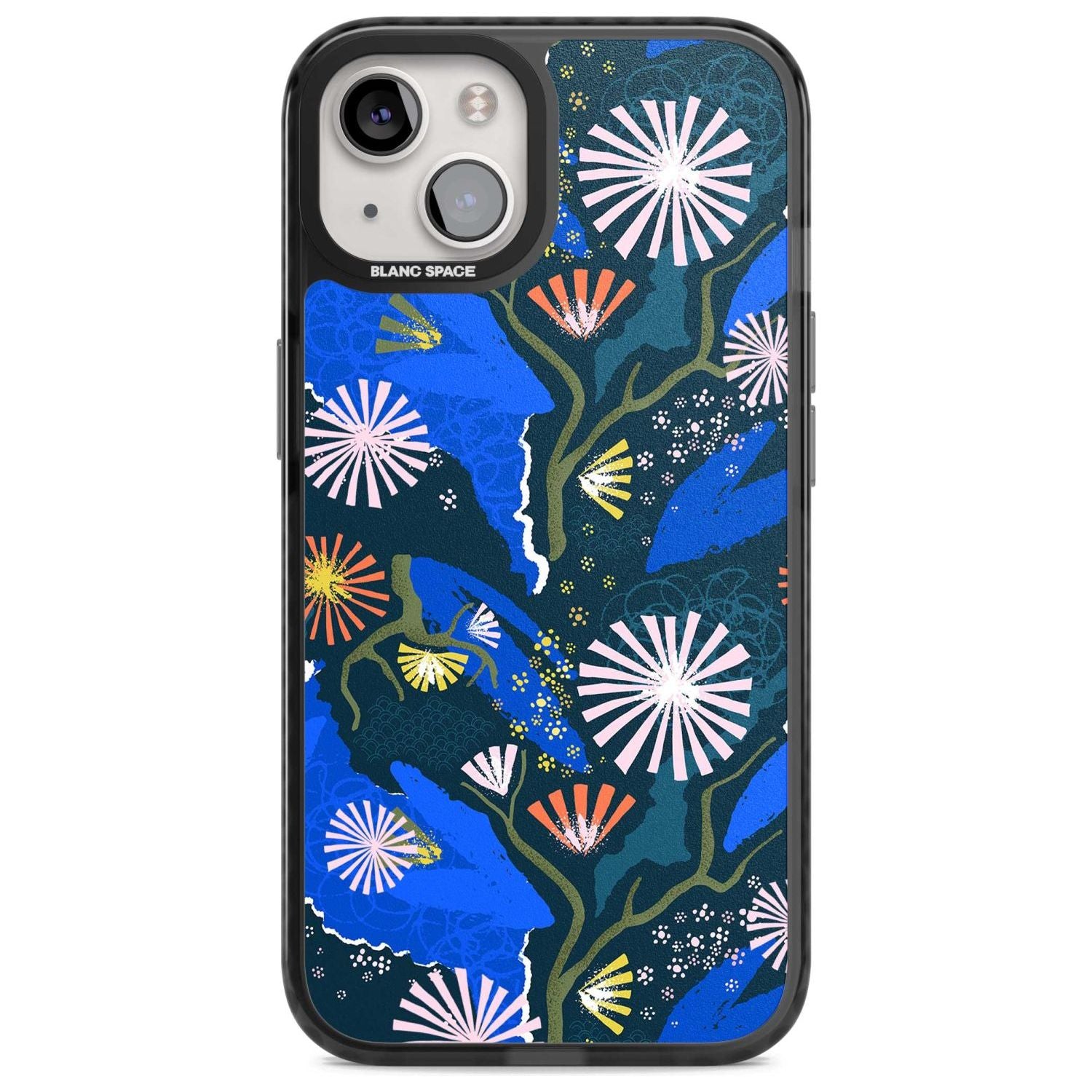 Dark Botanicals Abstract Pattern Phone Case iPhone 15 Plus / Magsafe Black Impact Case,iPhone 15 / Magsafe Black Impact Case,iPhone 14 Plus / Magsafe Black Impact Case,iPhone 14 / Magsafe Black Impact Case,iPhone 13 / Magsafe Black Impact Case Blanc Space