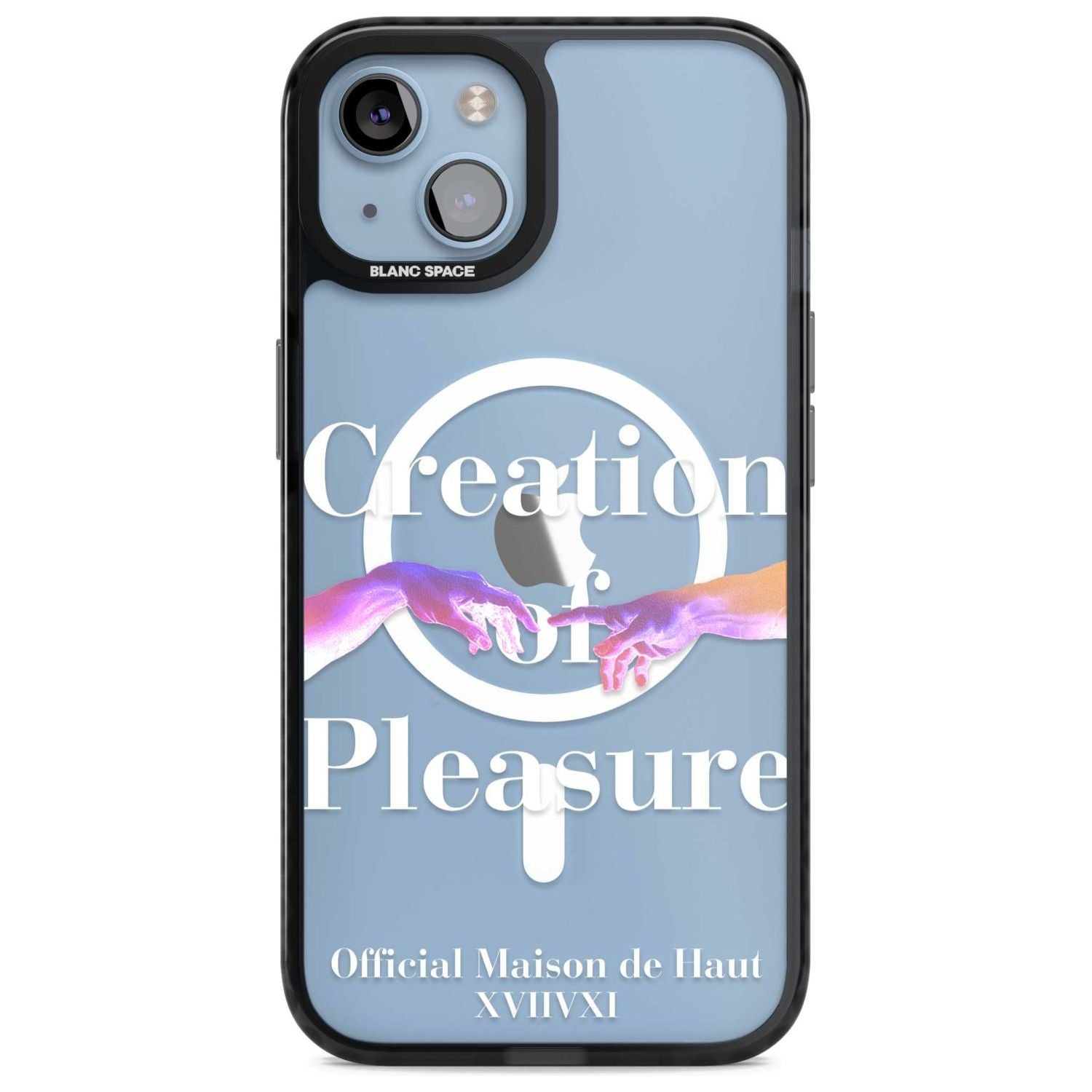 Creation of Pleasure Phone Case iPhone 15 Plus / Magsafe Black Impact Case,iPhone 15 / Magsafe Black Impact Case,iPhone 14 Plus / Magsafe Black Impact Case,iPhone 14 / Magsafe Black Impact Case,iPhone 13 / Magsafe Black Impact Case Blanc Space