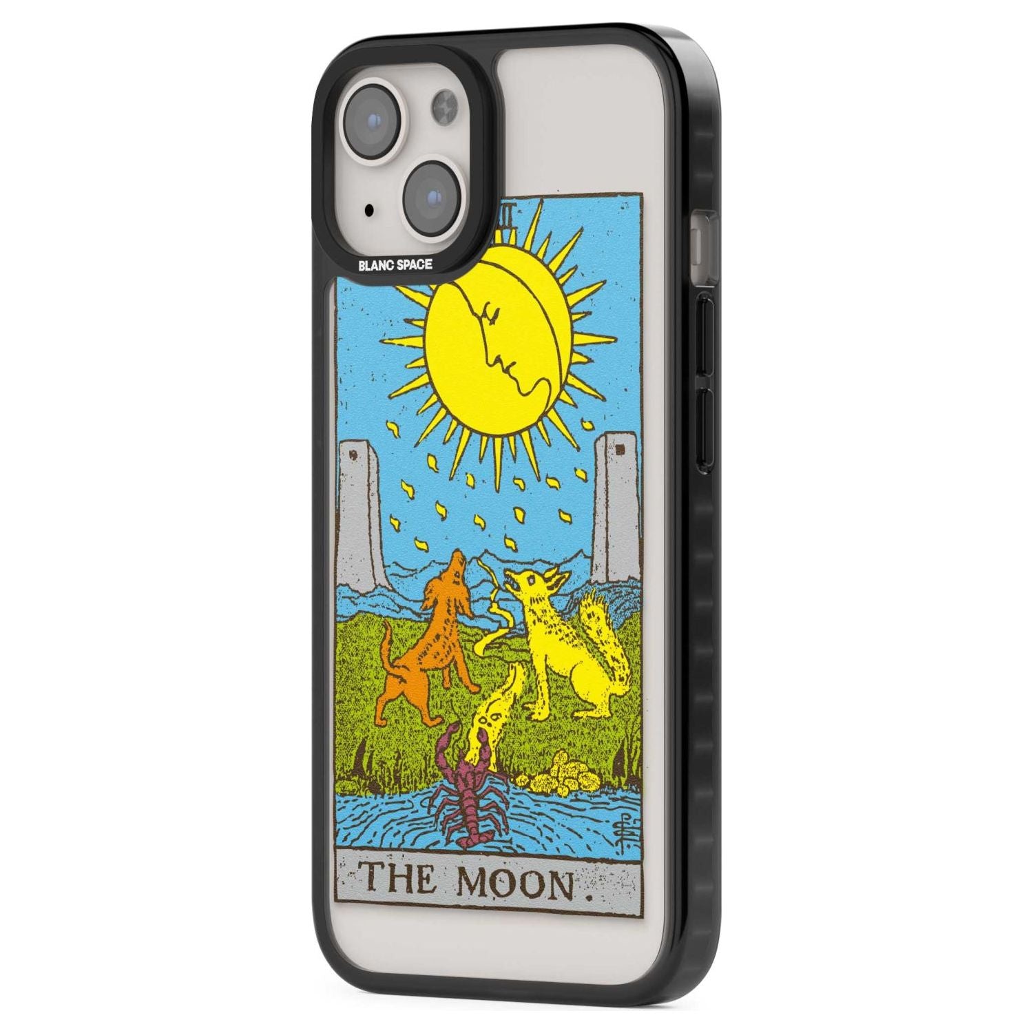 Personalised The Moon Tarot Card - Colour Custom Phone Case iPhone 15 Pro Max / Black Impact Case,iPhone 15 Plus / Black Impact Case,iPhone 15 Pro / Black Impact Case,iPhone 15 / Black Impact Case,iPhone 15 Pro Max / Impact Case,iPhone 15 Plus / Impact Case,iPhone 15 Pro / Impact Case,iPhone 15 / Impact Case,iPhone 15 Pro Max / Magsafe Black Impact Case,iPhone 15 Plus / Magsafe Black Impact Case,iPhone 15 Pro / Magsafe Black Impact Case,iPhone 15 / Magsafe Black Impact Case,iPhone 14 Pro Max / Black Impact