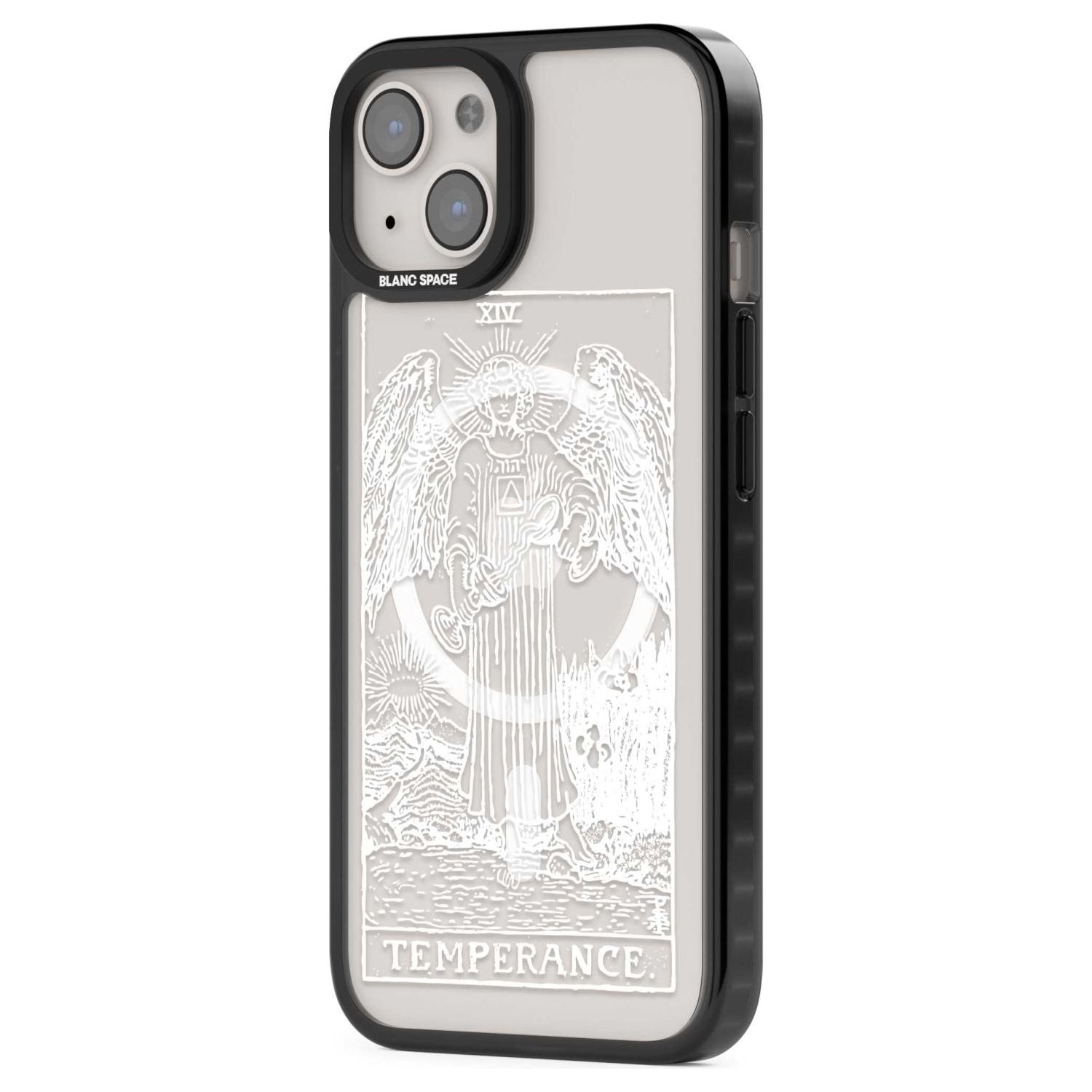Personalised Temperance Tarot Card - White Transparent Custom Phone Case iPhone 15 Pro Max / Black Impact Case,iPhone 15 Plus / Black Impact Case,iPhone 15 Pro / Black Impact Case,iPhone 15 / Black Impact Case,iPhone 15 Pro Max / Impact Case,iPhone 15 Plus / Impact Case,iPhone 15 Pro / Impact Case,iPhone 15 / Impact Case,iPhone 15 Pro Max / Magsafe Black Impact Case,iPhone 15 Plus / Magsafe Black Impact Case,iPhone 15 Pro / Magsafe Black Impact Case,iPhone 15 / Magsafe Black Impact Case,iPhone 14 Pro Max /
