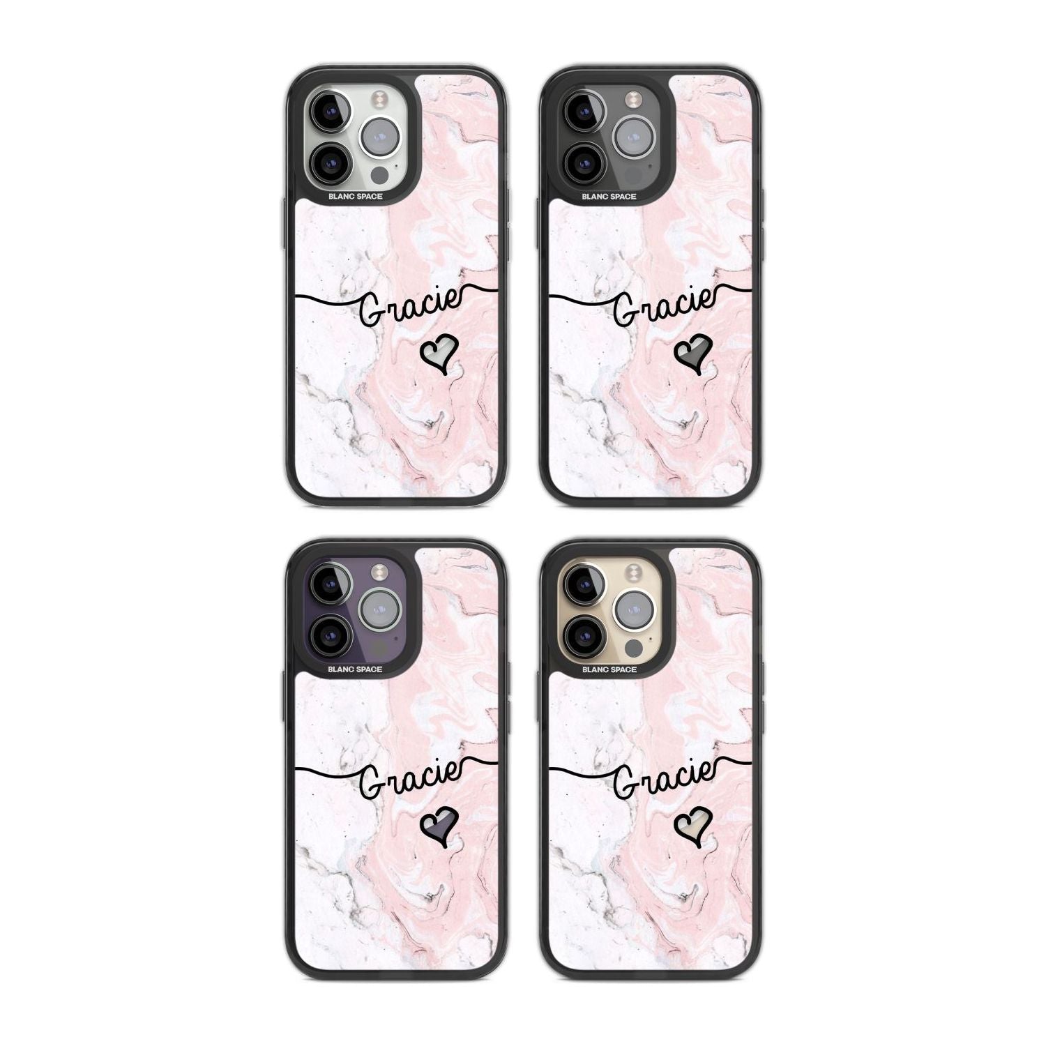 Personalised Pink Marble