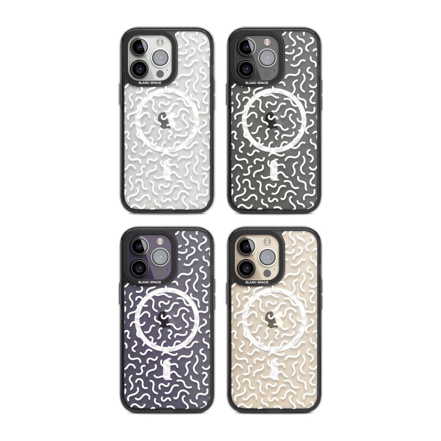 Black & White Wavy Pattern
