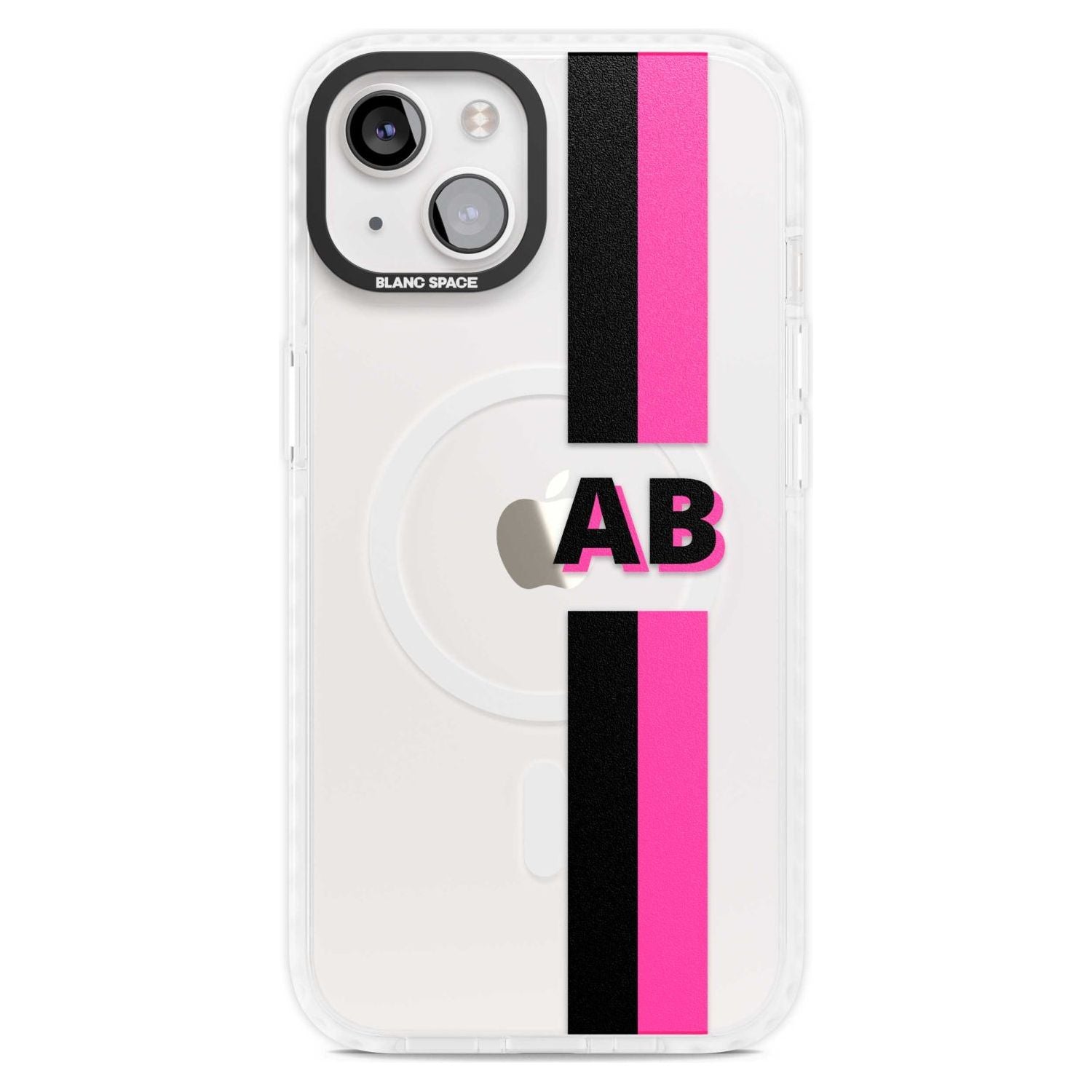 Personalised Clear Text 6D Custom Phone Case iPhone 15 Plus / Magsafe Impact Case,iPhone 15 / Magsafe Impact Case Blanc Space