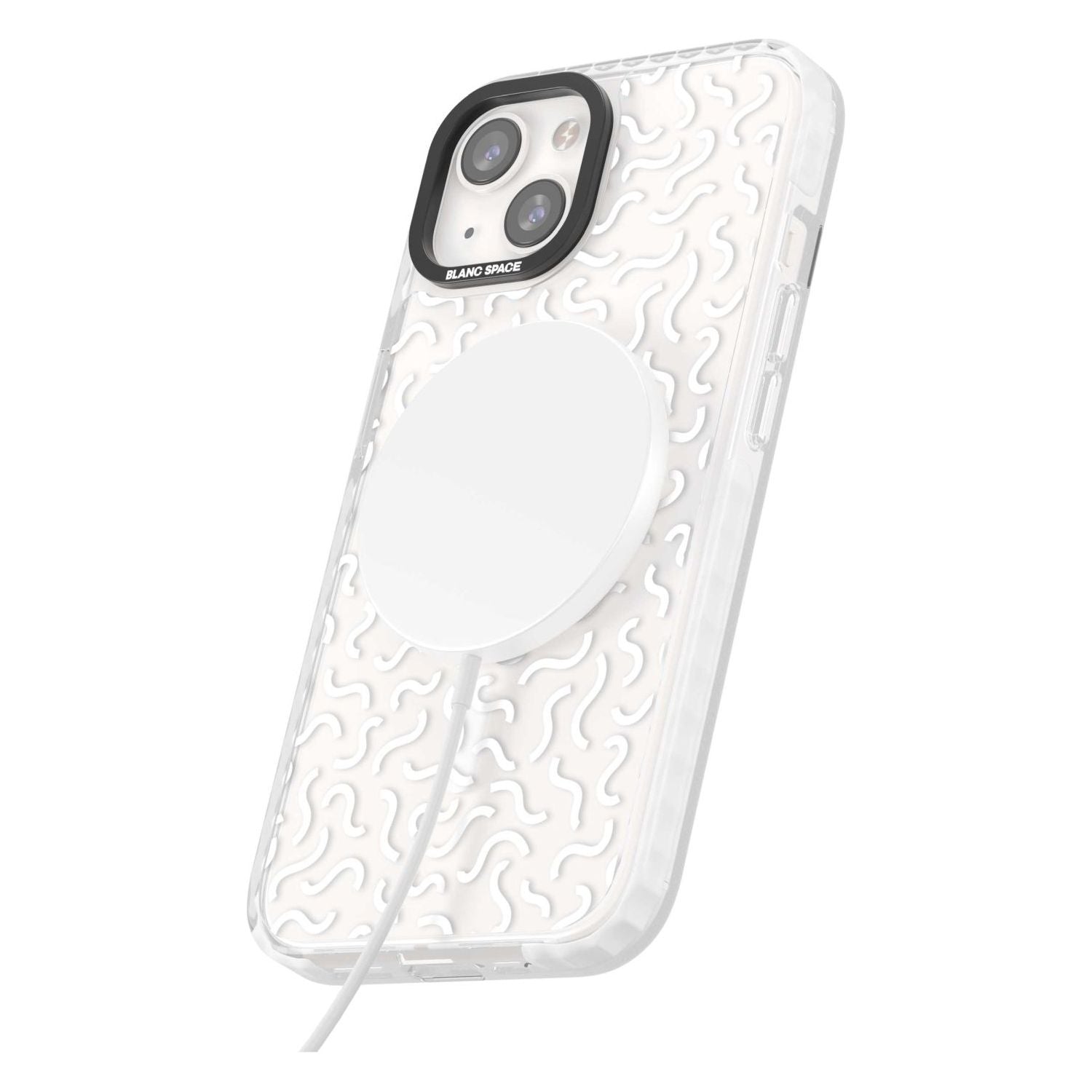 Black & White Wavy Pattern