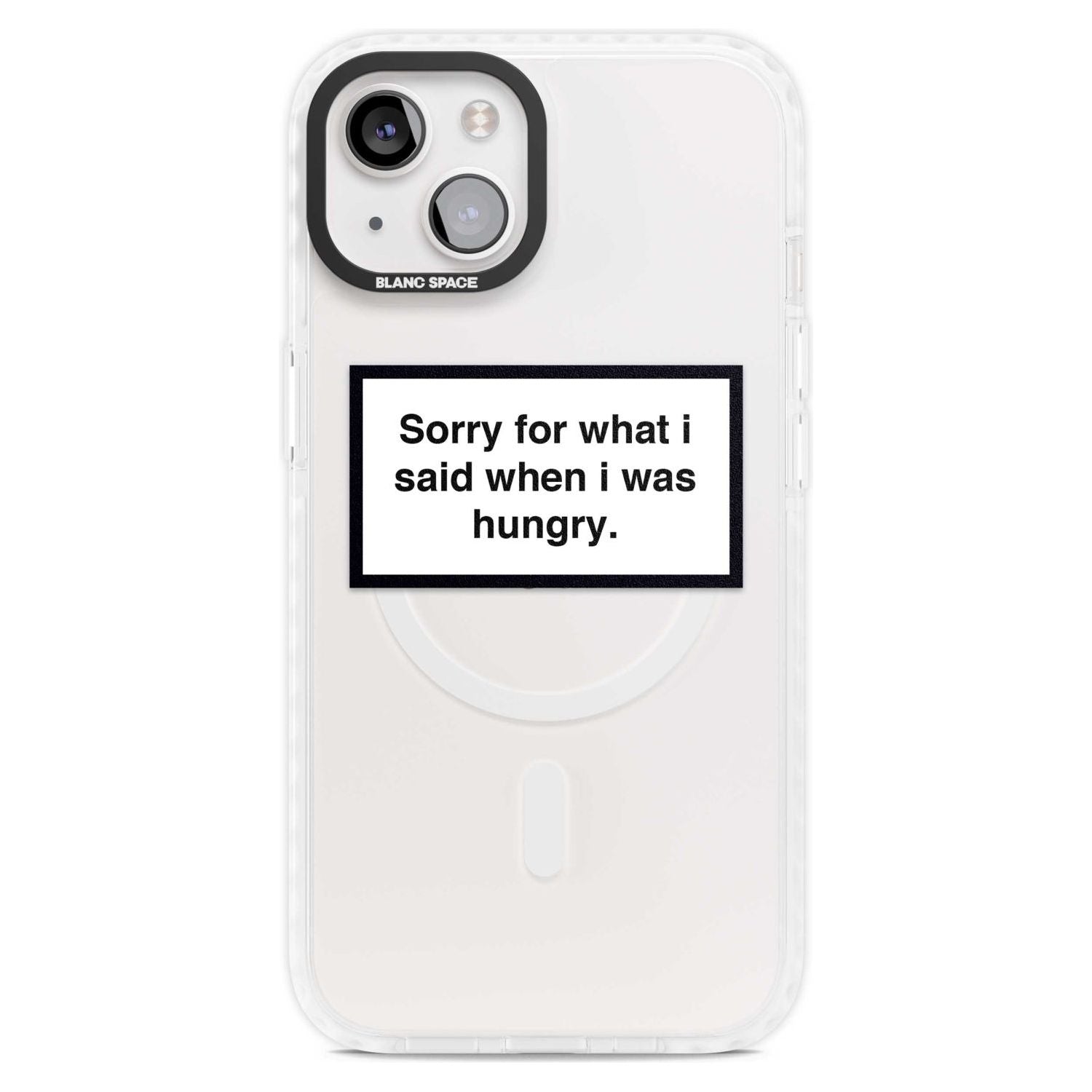 Sorry For What I Said