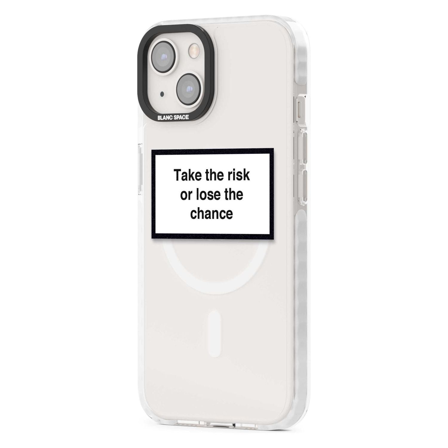 Take The Risk Or Lose The Chance