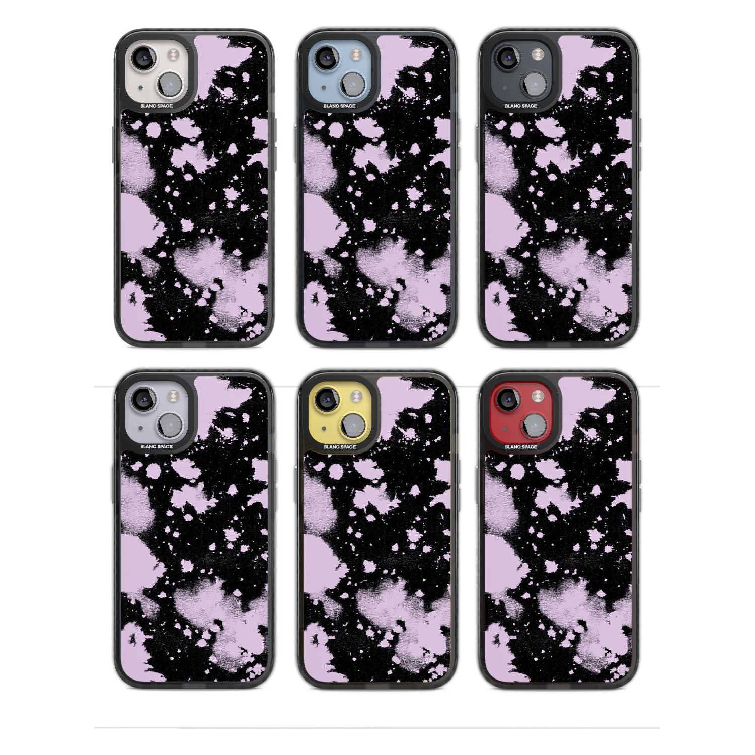 Pink & Black Acid Wash Tie Dye