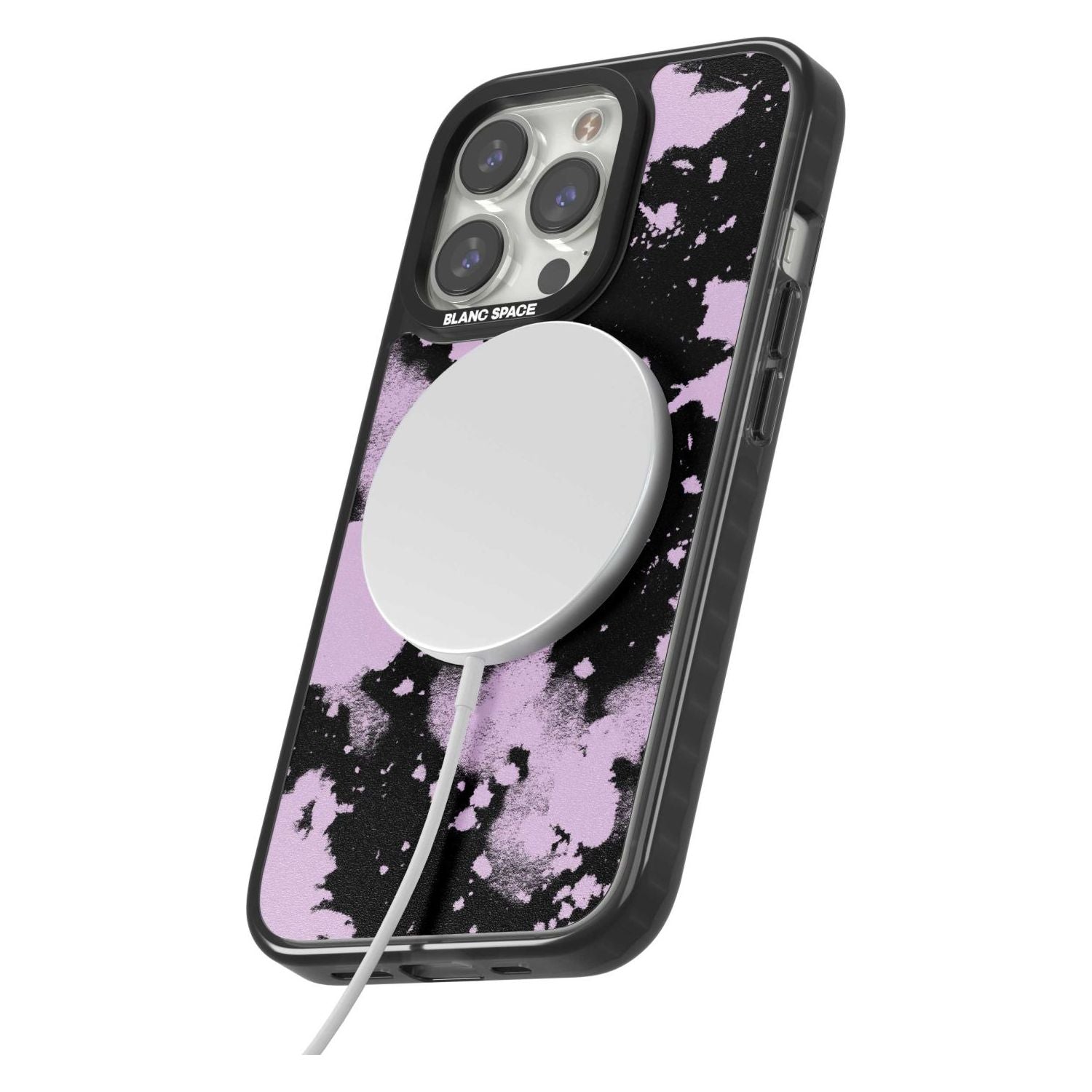 Pink & Black Acid Wash Tie Dye