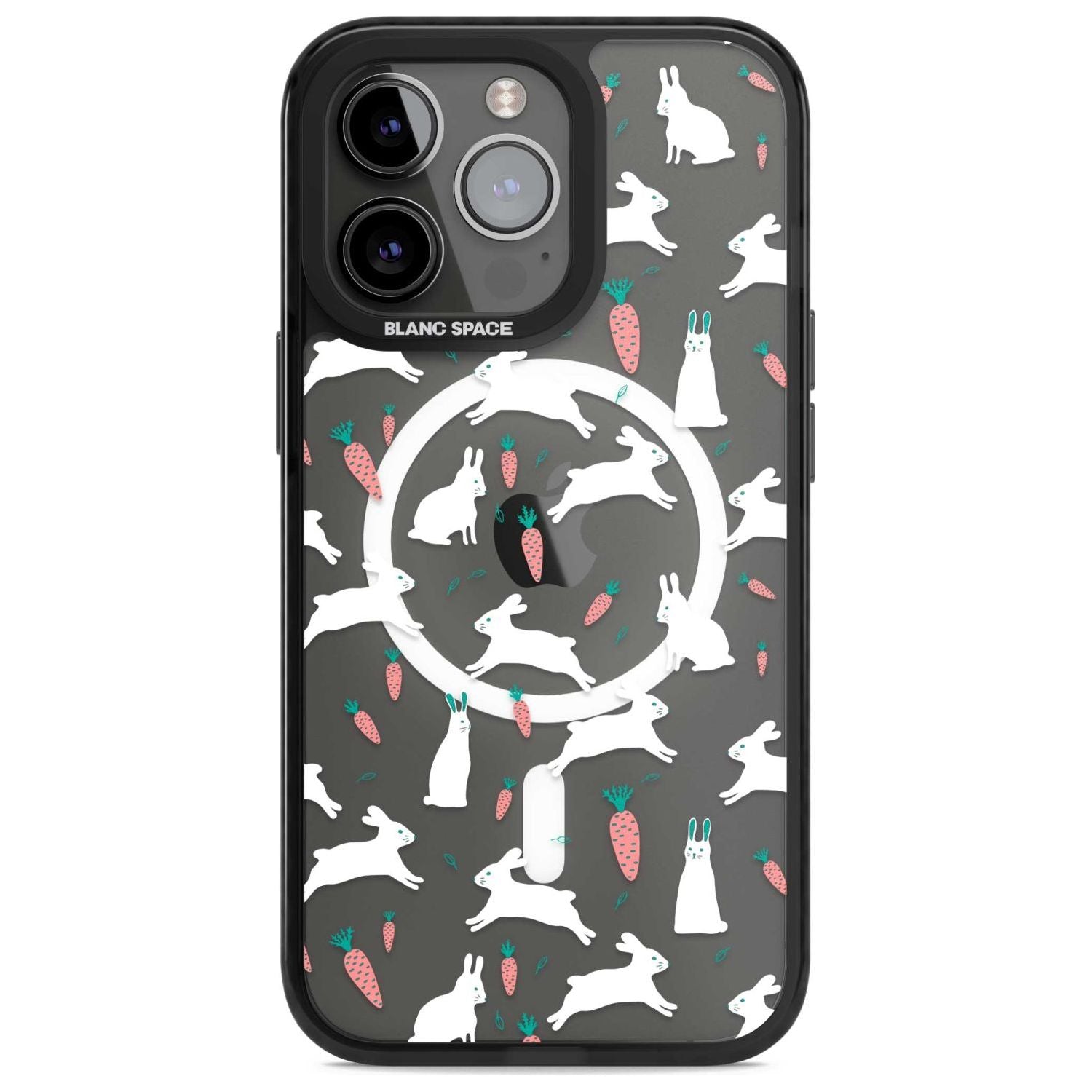 White Bunnies And Carrots