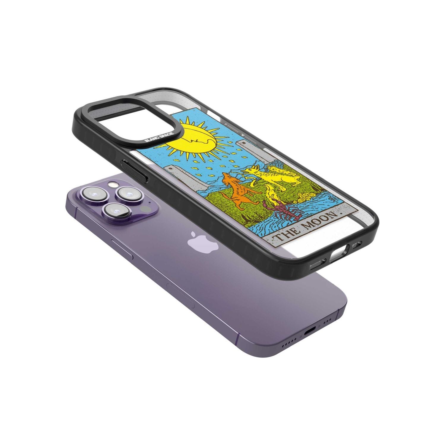 Personalised The Moon Tarot Card - Colour Custom Phone Case iPhone 15 Pro Max / Black Impact Case,iPhone 15 Plus / Black Impact Case,iPhone 15 Pro / Black Impact Case,iPhone 15 / Black Impact Case,iPhone 15 Pro Max / Impact Case,iPhone 15 Plus / Impact Case,iPhone 15 Pro / Impact Case,iPhone 15 / Impact Case,iPhone 15 Pro Max / Magsafe Black Impact Case,iPhone 15 Plus / Magsafe Black Impact Case,iPhone 15 Pro / Magsafe Black Impact Case,iPhone 15 / Magsafe Black Impact Case,iPhone 14 Pro Max / Black Impact