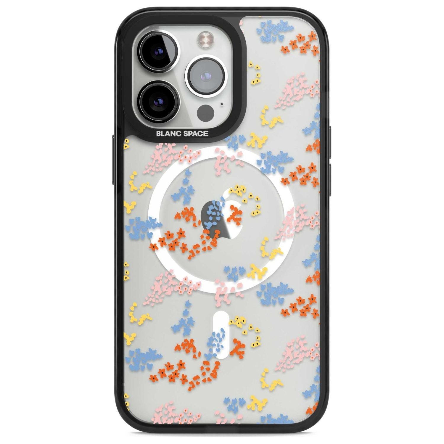Floral Confetti: Transparent Delight