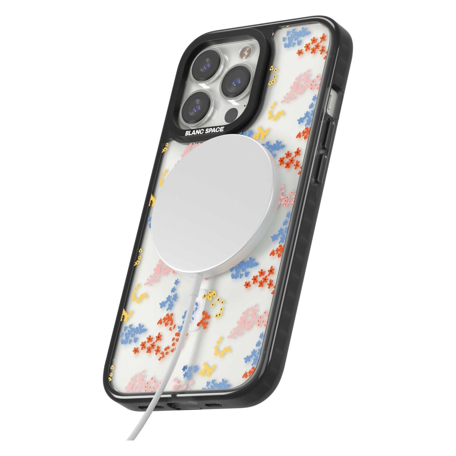 Floral Confetti: Transparent Delight