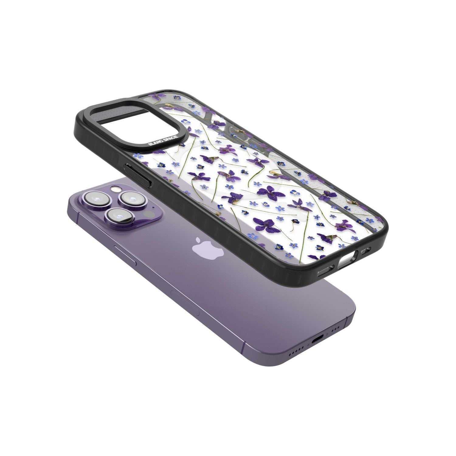 Pressed Violet Flower