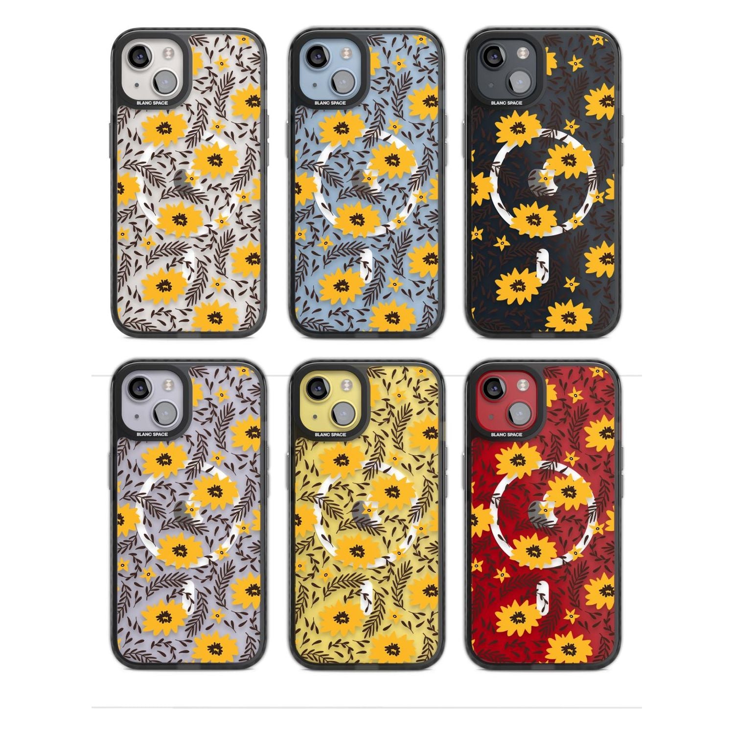 Yellow Blossoms Floral