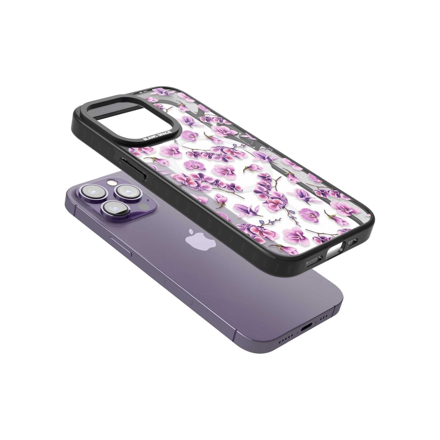 Purple Orchids Floral