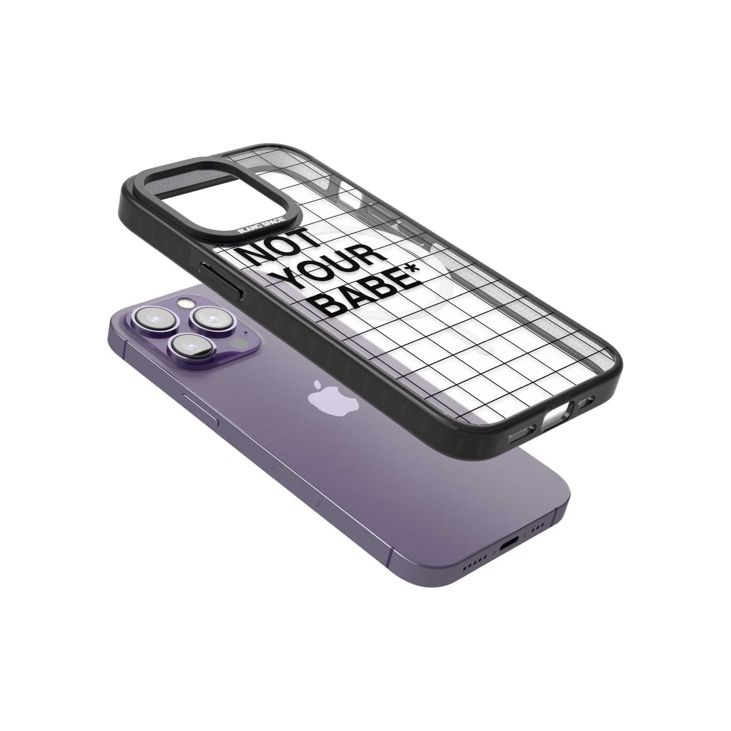 Grid Pattern Not Your Babe Phone Case iPhone 15 Pro Max / Black Impact Case,iPhone 15 Plus / Black Impact Case,iPhone 15 Pro / Black Impact Case,iPhone 15 / Black Impact Case,iPhone 15 Pro Max / Impact Case,iPhone 15 Plus / Impact Case,iPhone 15 Pro / Impact Case,iPhone 15 / Impact Case,iPhone 15 Pro Max / Magsafe Black Impact Case,iPhone 15 Plus / Magsafe Black Impact Case,iPhone 15 Pro / Magsafe Black Impact Case,iPhone 15 / Magsafe Black Impact Case,iPhone 14 Pro Max / Black Impact Case,iPhone 14 Plus /