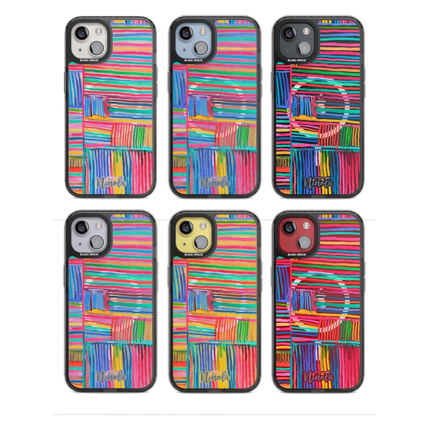 Vibrant Watercolor Lines