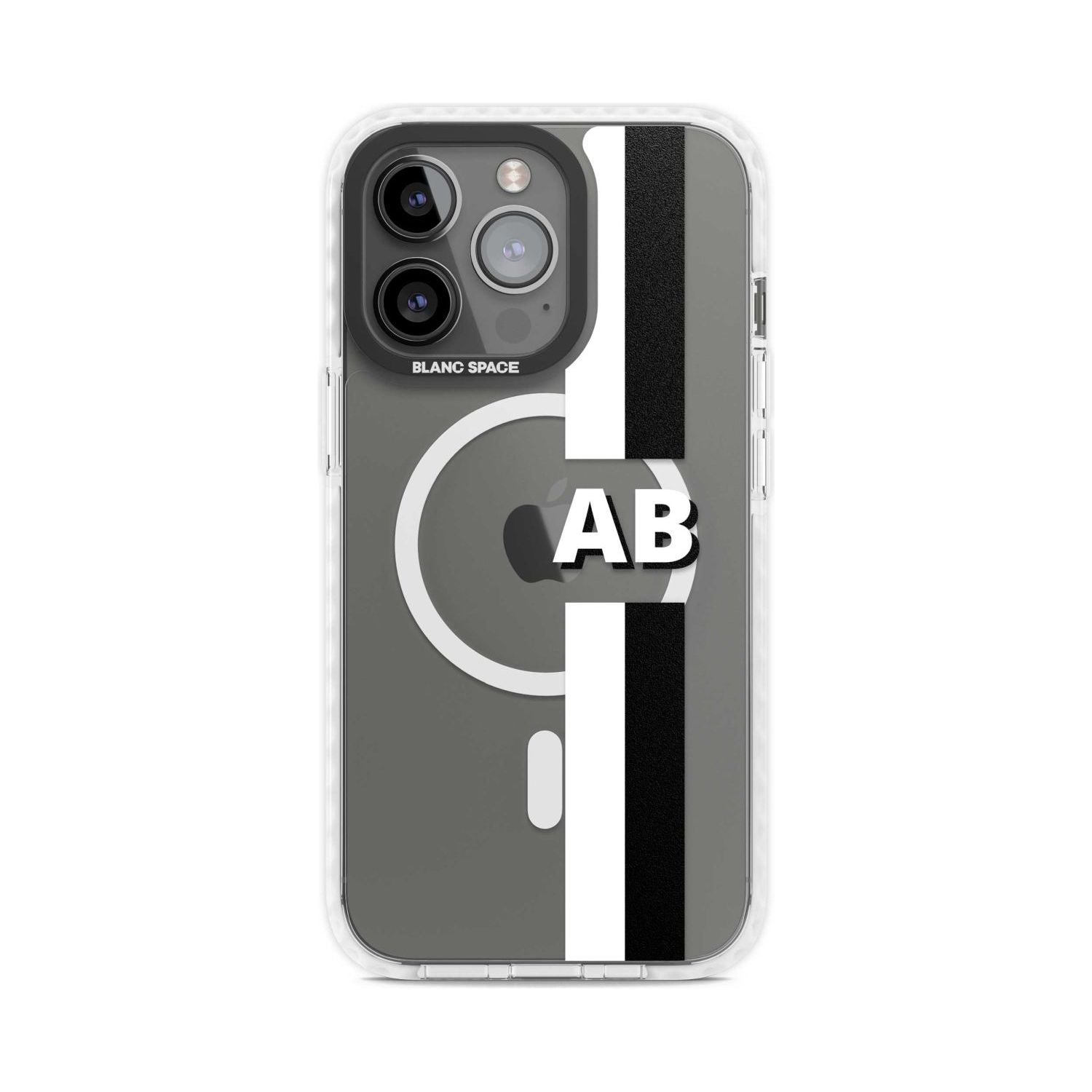 Personalised Clear Text 6E Custom Phone Case iPhone 15 Pro Max / Magsafe Impact Case,iPhone 15 Pro / Magsafe Impact Case Blanc Space