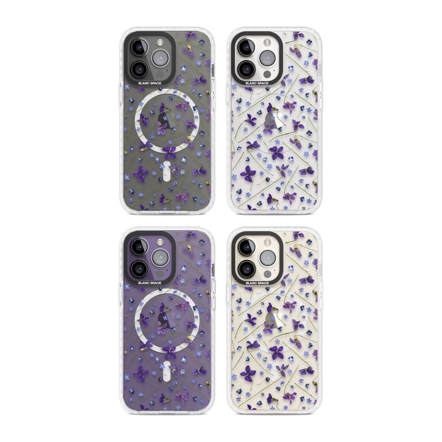 Pressed Violet Flower