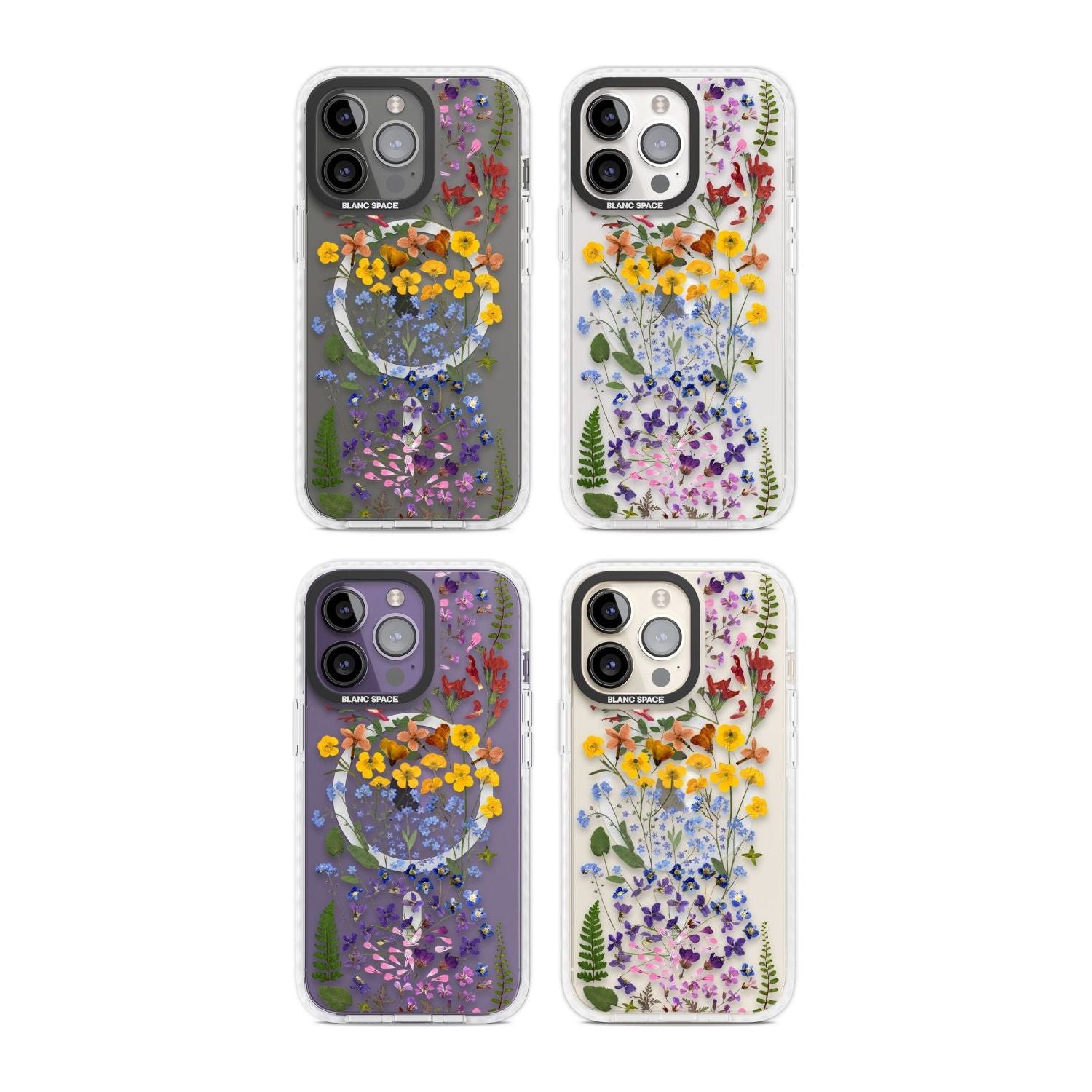 Pressed Wildflower Stripe