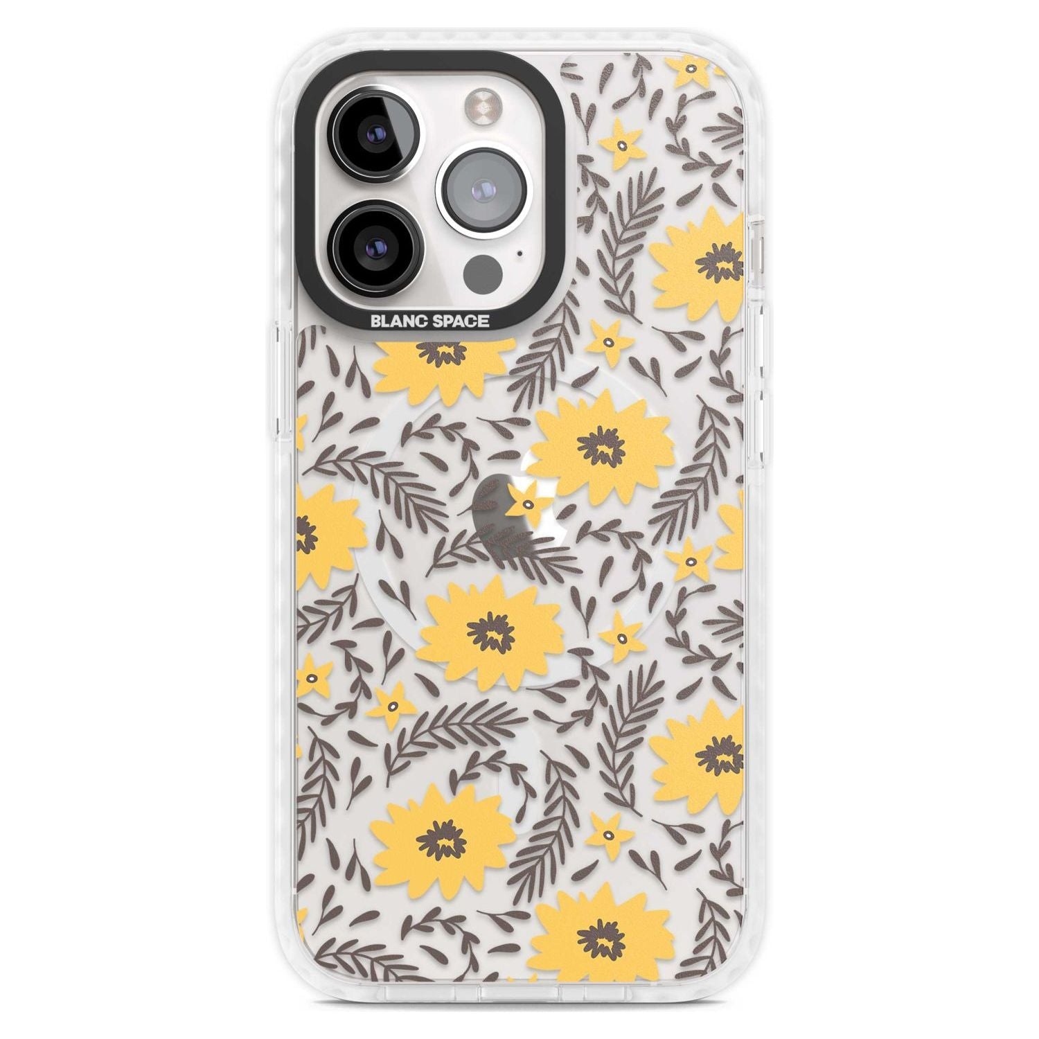 Yellow Blossoms Floral