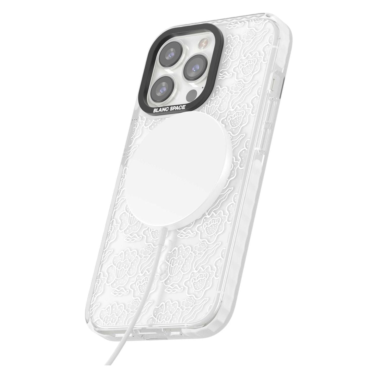 Funky Floral Patterns White on Clear Phone Case iPhone 15 Pro Max / Black Impact Case,iPhone 15 Plus / Black Impact Case,iPhone 15 Pro / Black Impact Case,iPhone 15 / Black Impact Case,iPhone 15 Pro Max / Impact Case,iPhone 15 Plus / Impact Case,iPhone 15 Pro / Impact Case,iPhone 15 / Impact Case,iPhone 15 Pro Max / Magsafe Black Impact Case,iPhone 15 Plus / Magsafe Black Impact Case,iPhone 15 Pro / Magsafe Black Impact Case,iPhone 15 / Magsafe Black Impact Case,iPhone 14 Pro Max / Black Impact Case,iPhone