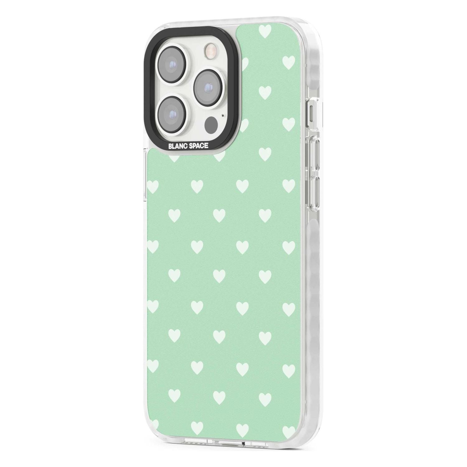 Small Heart Pattern: Green