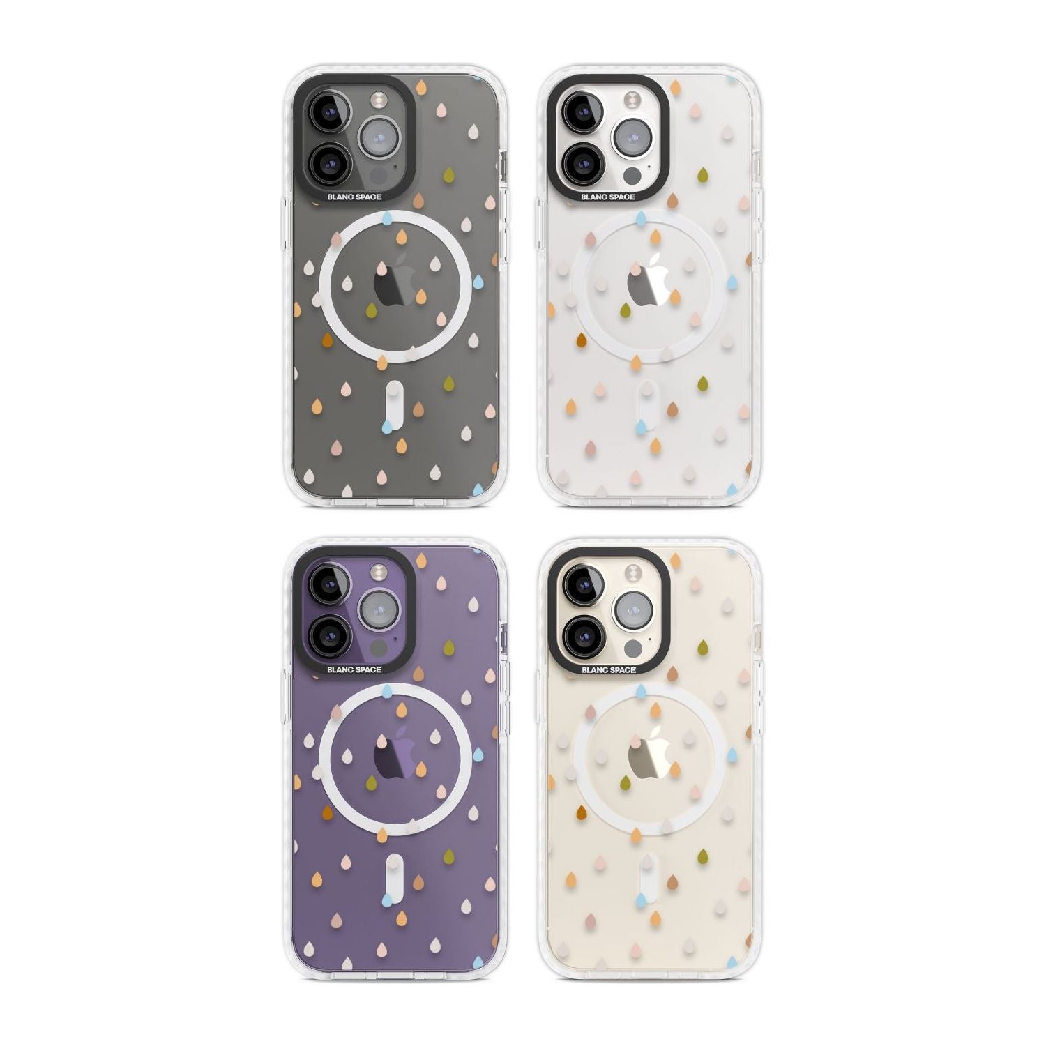 Pastel Raindrops