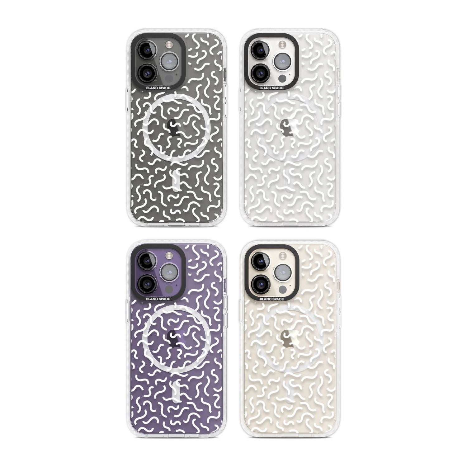 Black & White Wavy Pattern