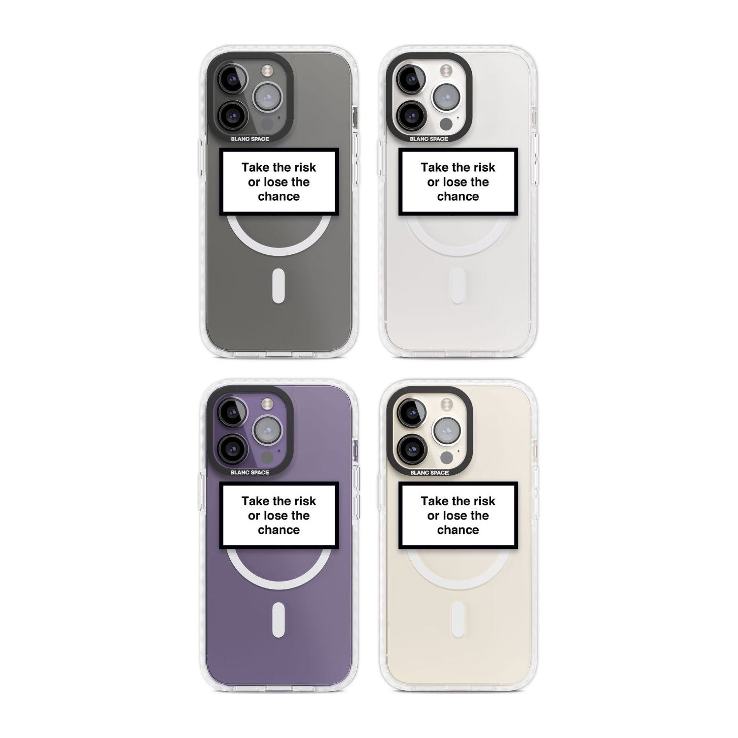 Take The Risk Or Lose The Chance