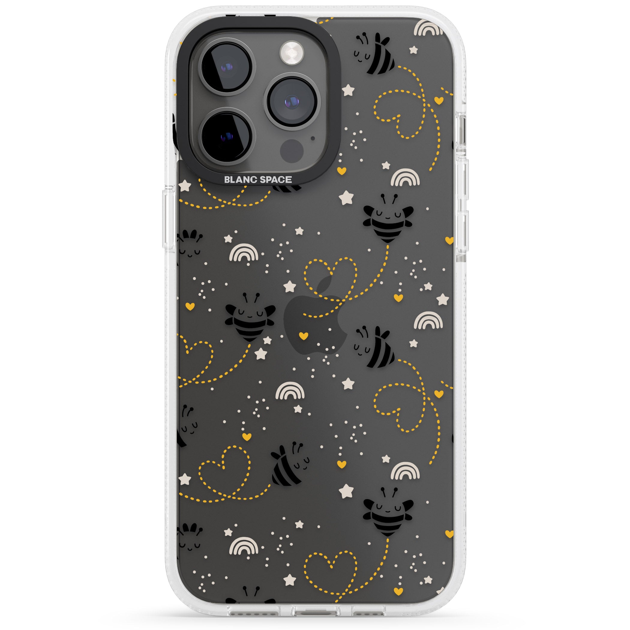 Bee Hearts Pattern