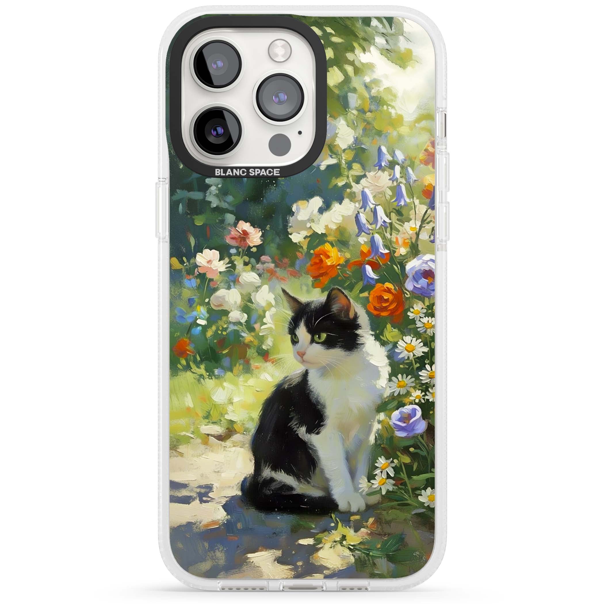 Cat In The Meadow for her iPhone case | Clear Case Impact Air case for iPhone 15 Pro, iPhone 15 Pro Max