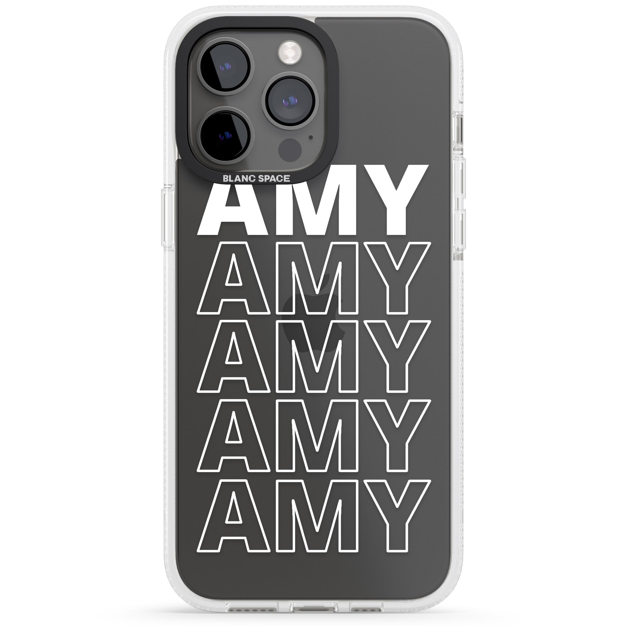 Personalised Bold Name Repeated