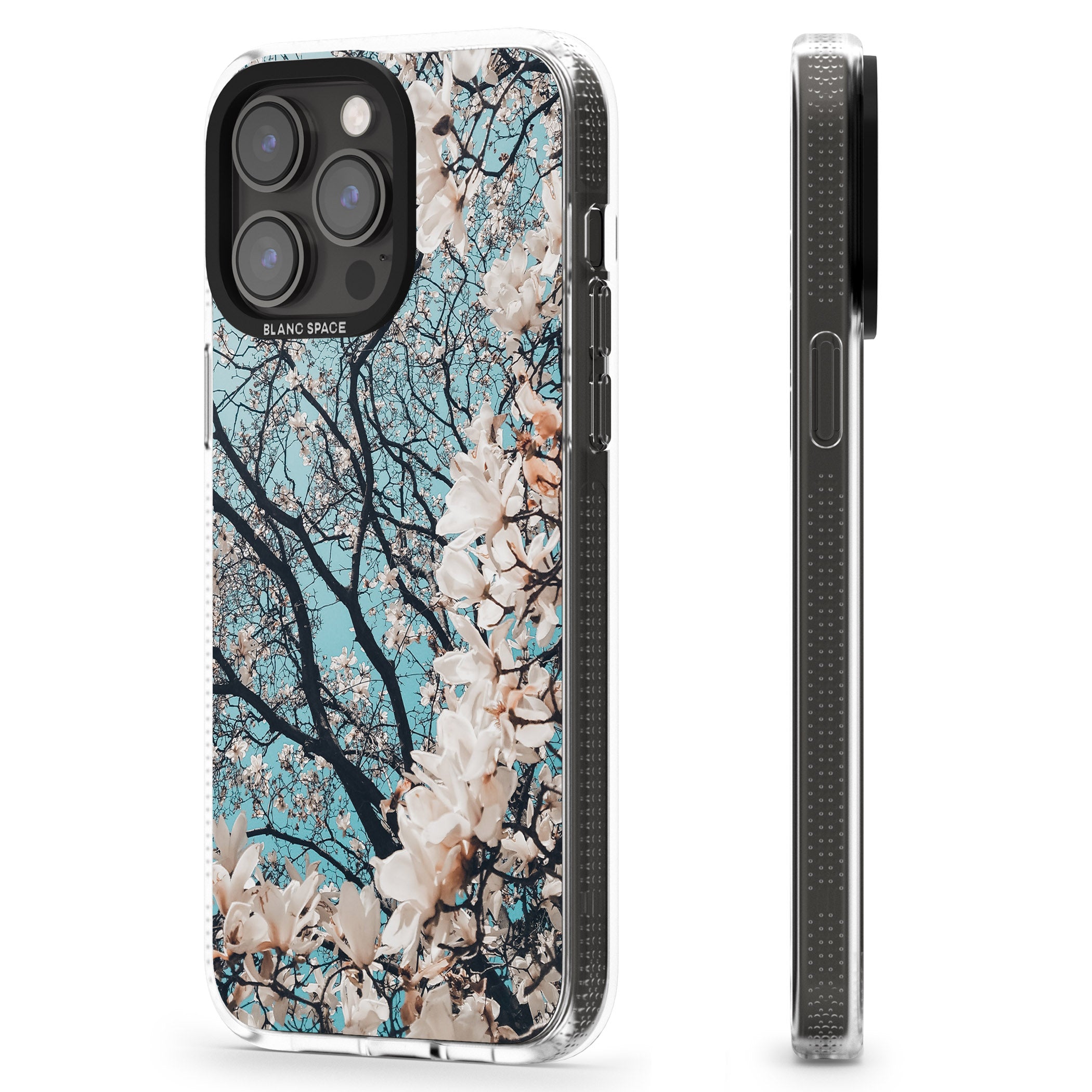 Magnolia Tree Photograph iPhone 15 Pro Max / 15 Pro / 14 Pro Max / 14 Pro / 13 Pro Clear Case Impact Air - Blanc Space