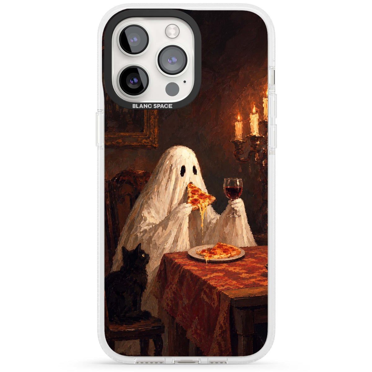 Lonely Night In art iPhone case | Clear Case Impact Air case for iPhone 15 Pro, iPhone 15 Pro Max