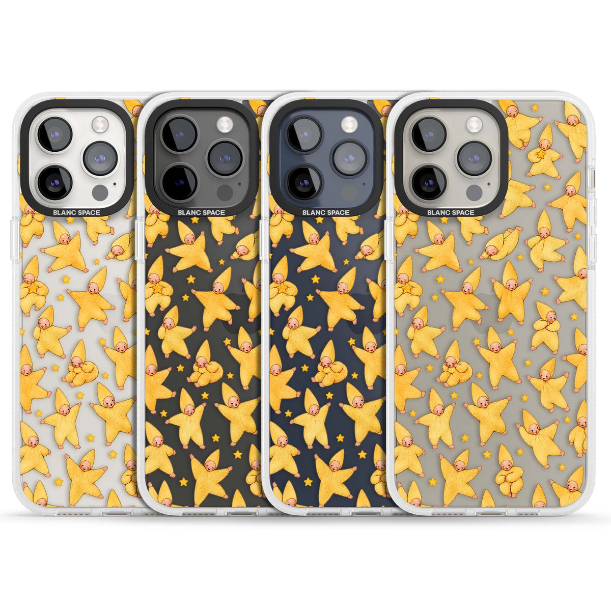 Dancing Star Babies for her iPhone case | Clear Case Impact Air case for iPhone 15 Pro, iPhone 15 Pro Max
