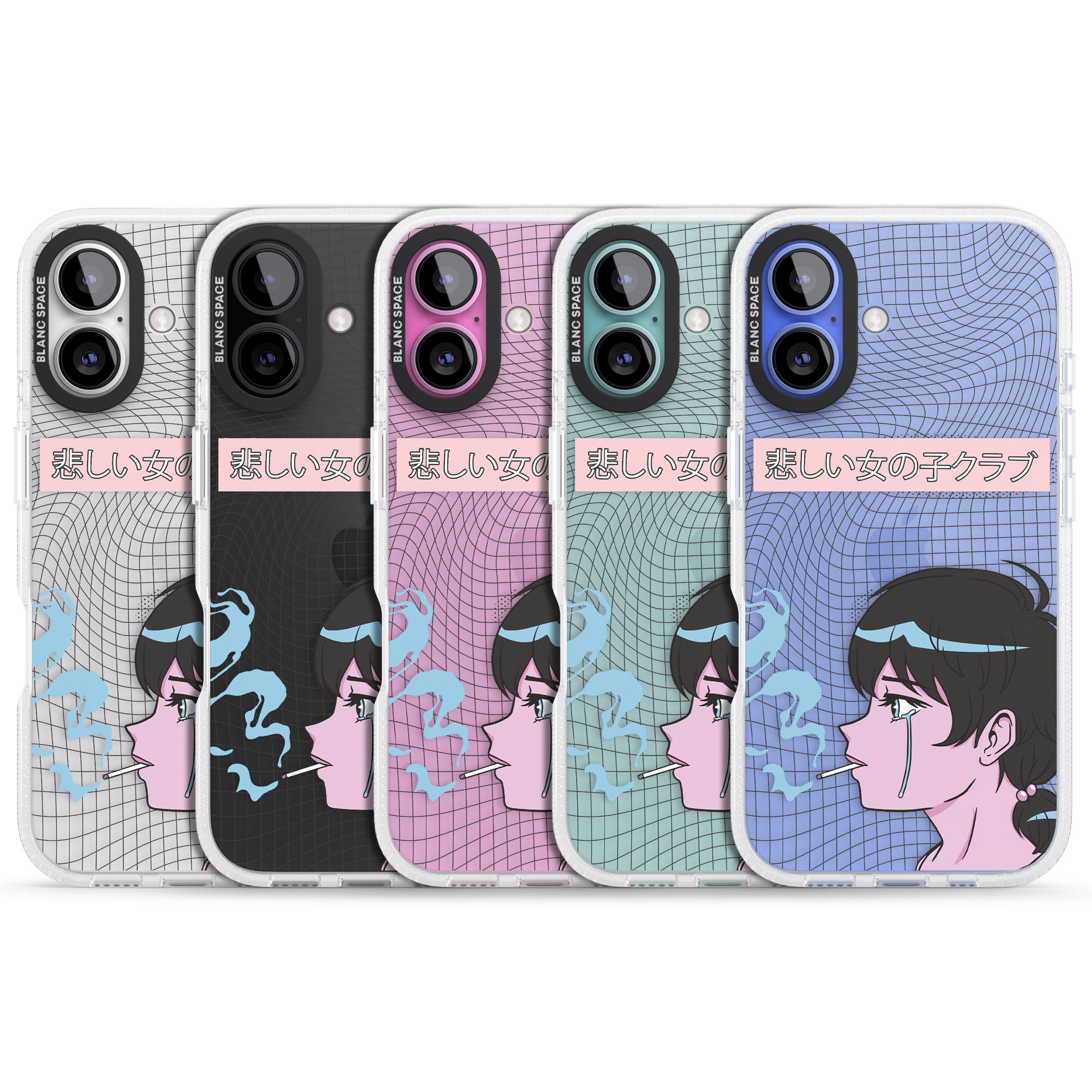 Lost Love iPhone 16 / 16 Plus Clear Case Impact Air - Blanc Space