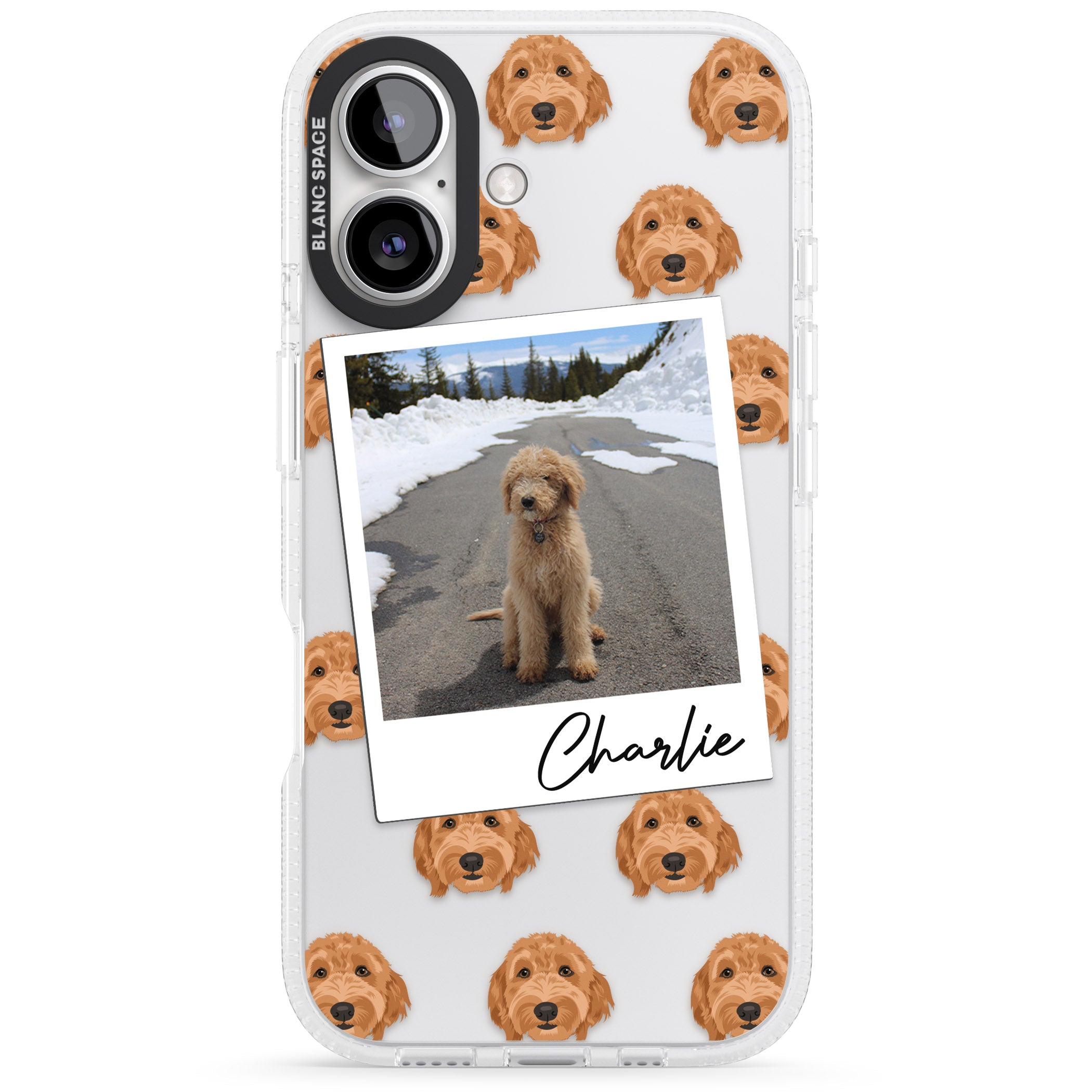 Personalised Golden Doodle Dog Photo