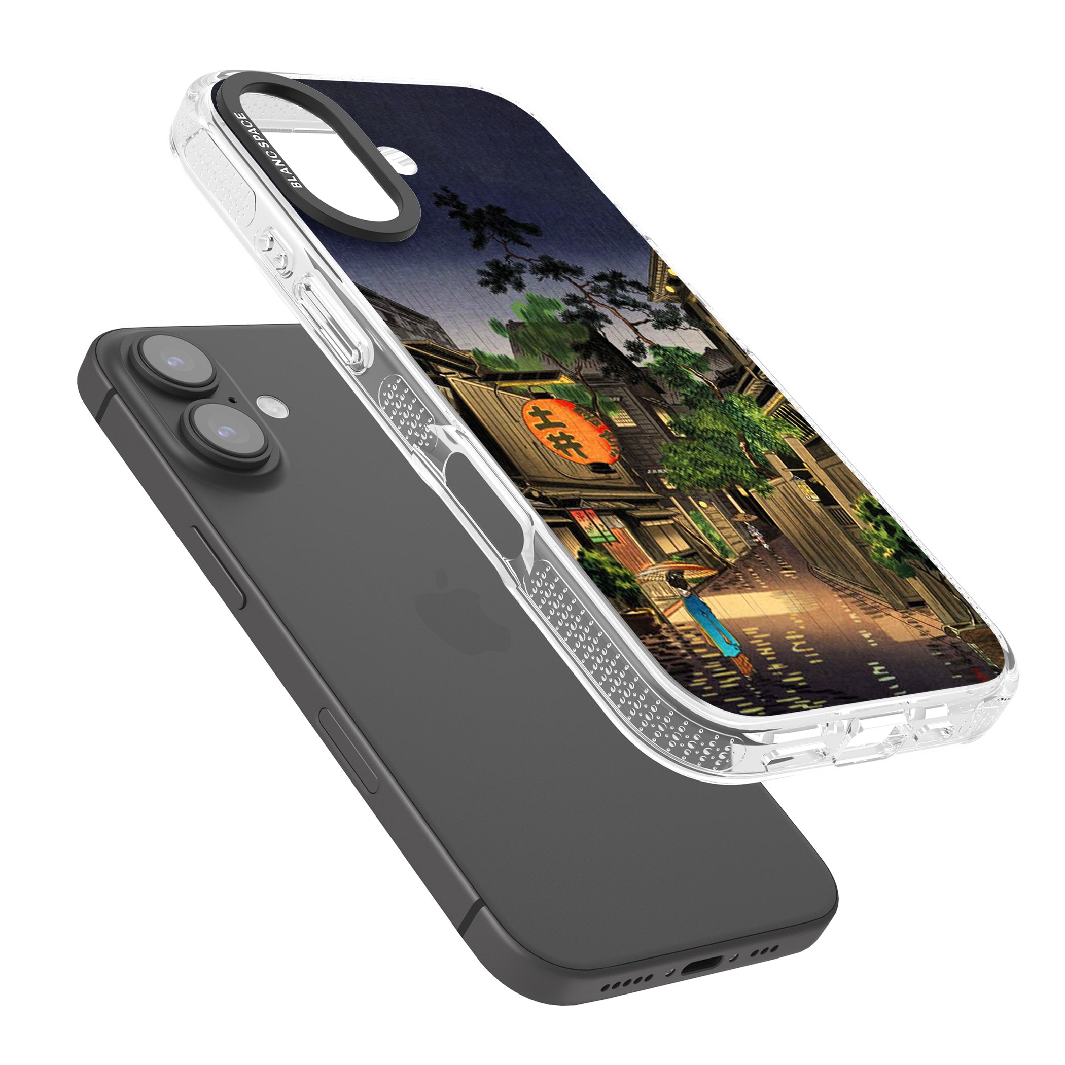 Evening in Ushigome iPhone 16 / 16 Plus Clear Case Impact Air - Blanc Space