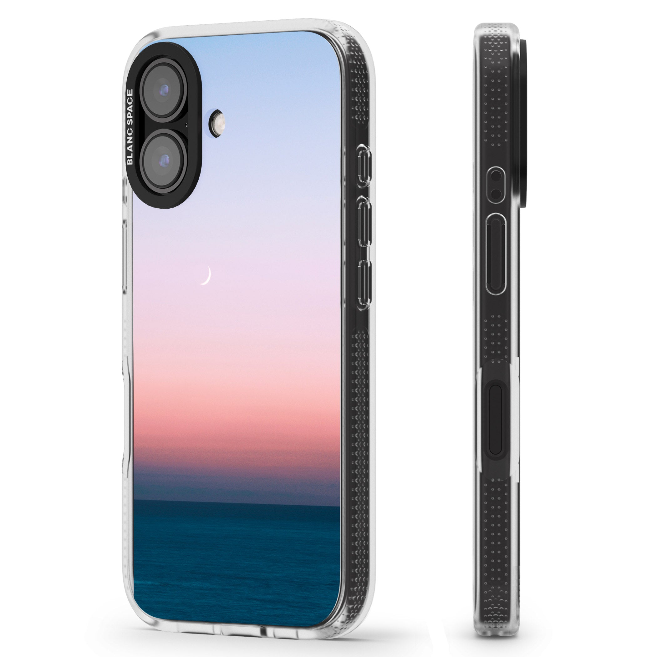 Sunset at Sea Photograph iPhone 16 / 16 Plus Clear Case Impact Air - Blanc Space