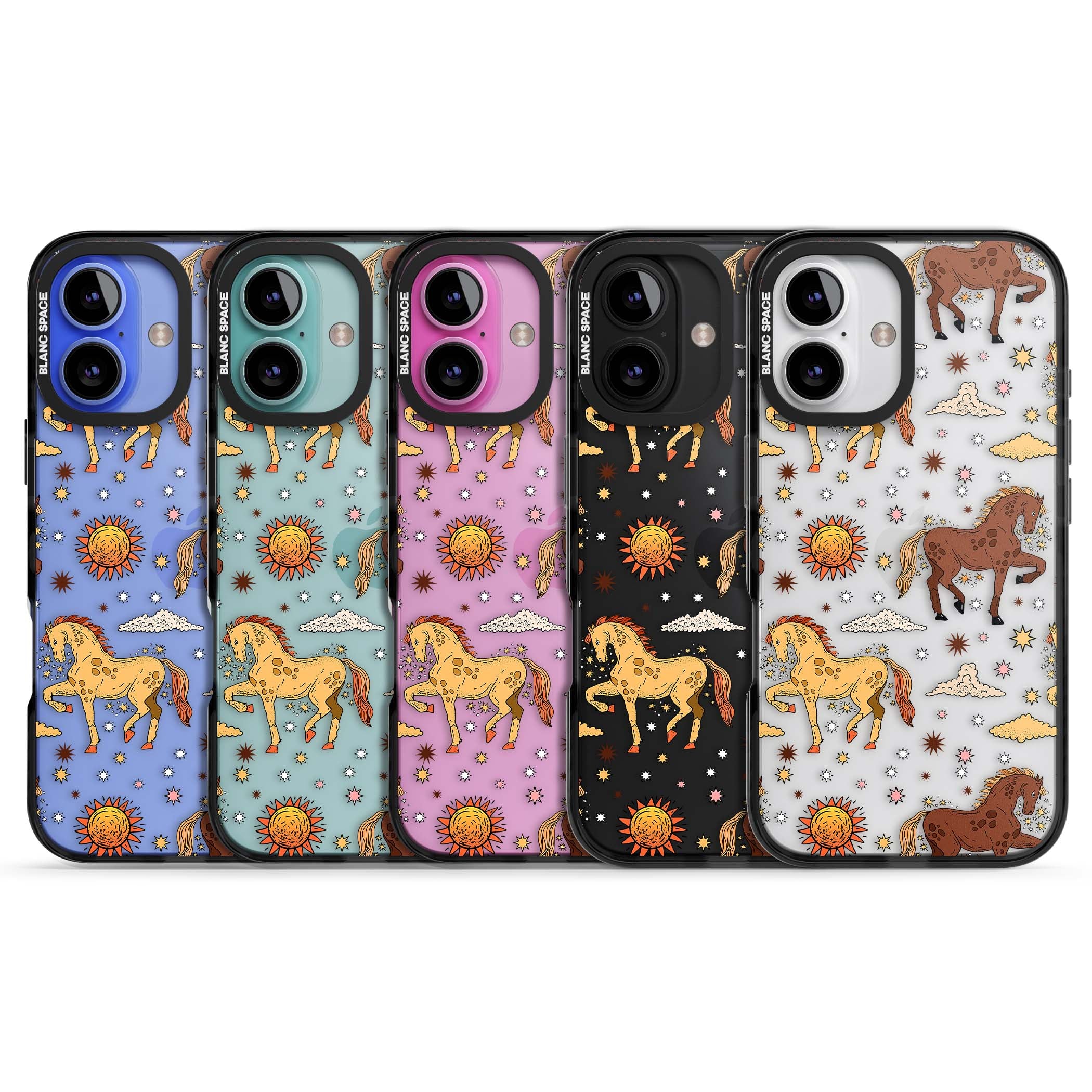 Elevate Your Phone'S Style With This Boho Celestial Sun & Eye Phone Case, Featuring A Mystical Blend Of Suns, All-Seeing Eyes, Butterflies, Stars, And