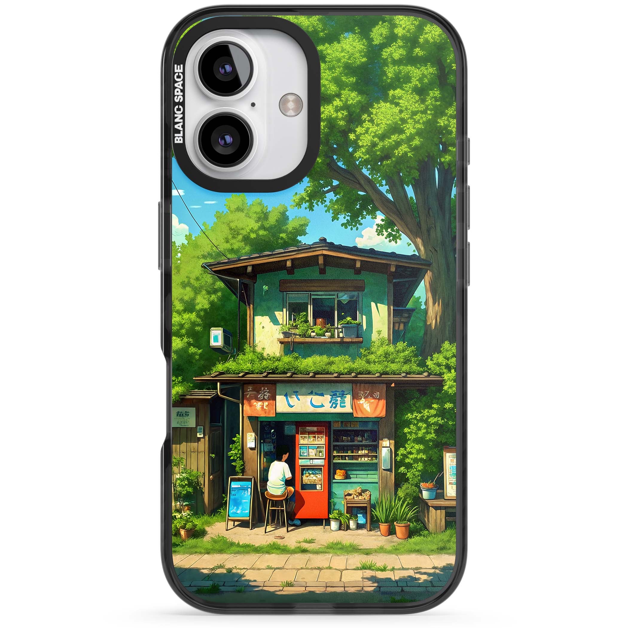 Countryside Kiosk for her iPhone case | Black Impact Magsafe case for iPhone 16, iPhone 16 Plus