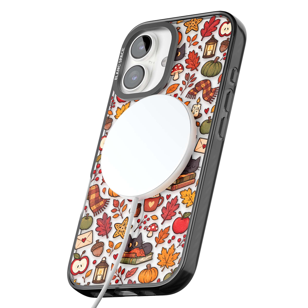 Autumn Mix iPhone case | Black Impact Magsafe case for iPhone 16, iPhone 16 Plus
