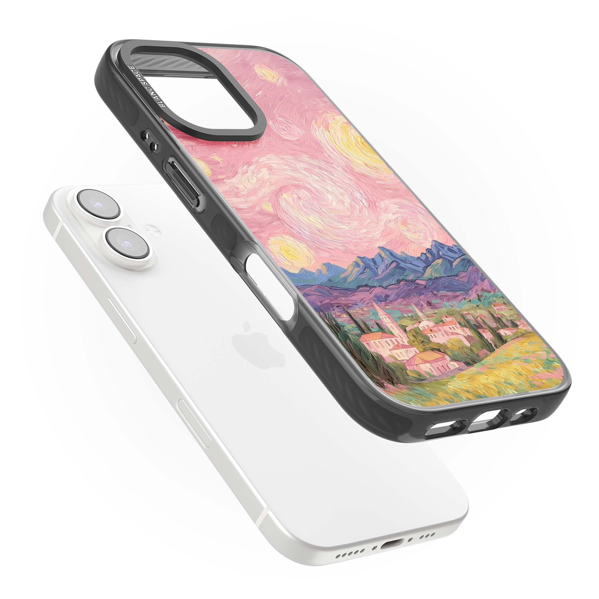 The Starry Sunset for her iPhone case | Black Impact Magsafe case for iPhone 16, iPhone 16 Plus