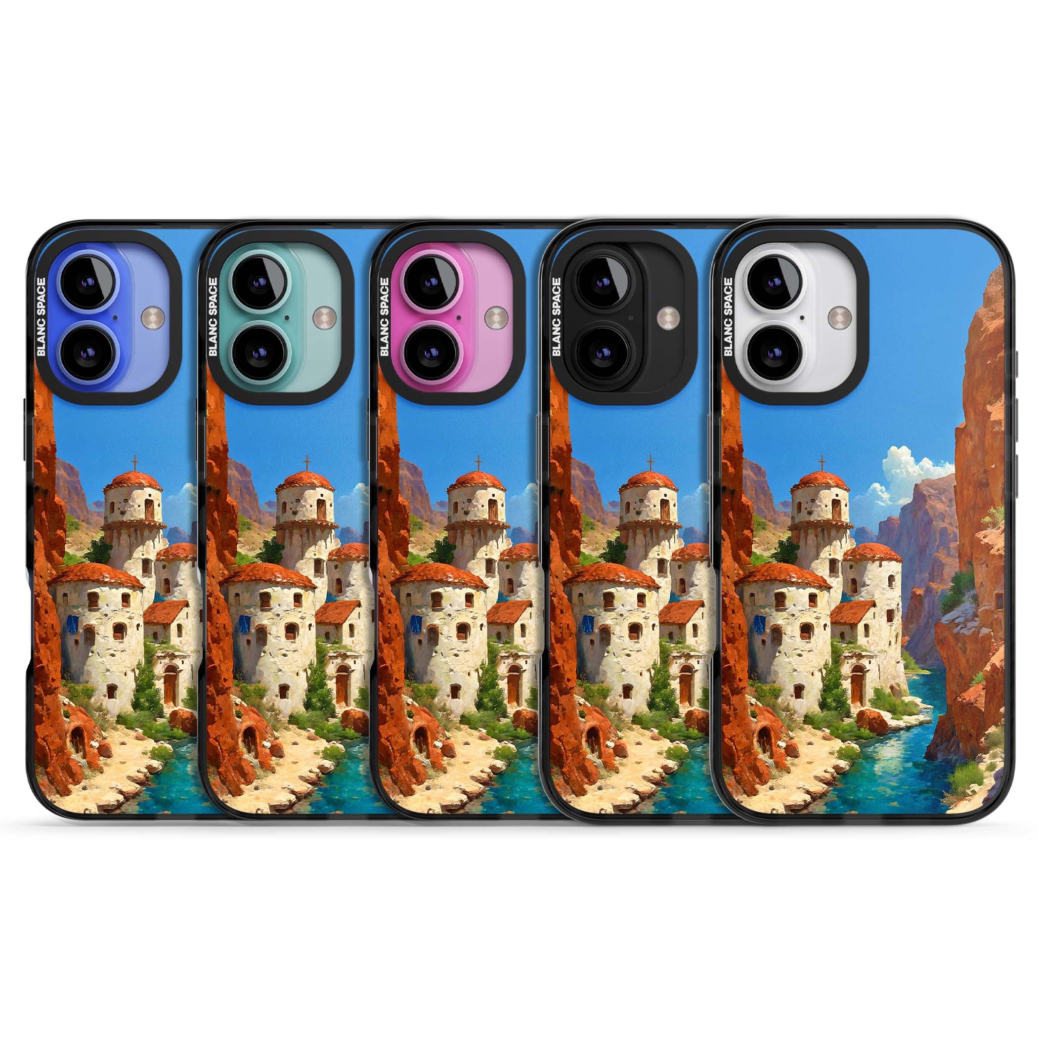 Canyon Haven for her iPhone case | Black Impact Magsafe case for iPhone 16, iPhone 16 Plus