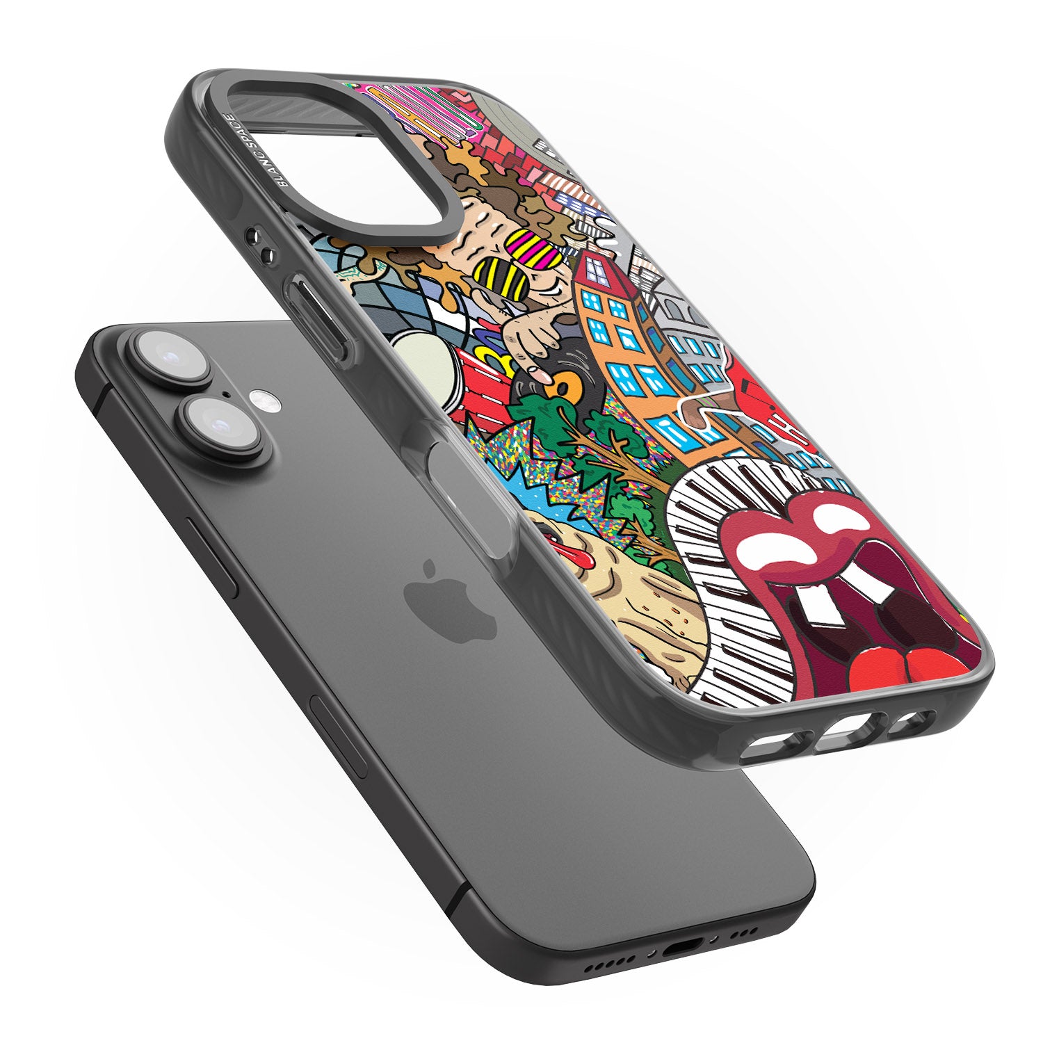 iPhone 16 Pro Max Noise Complaint Black Impact Phone Case