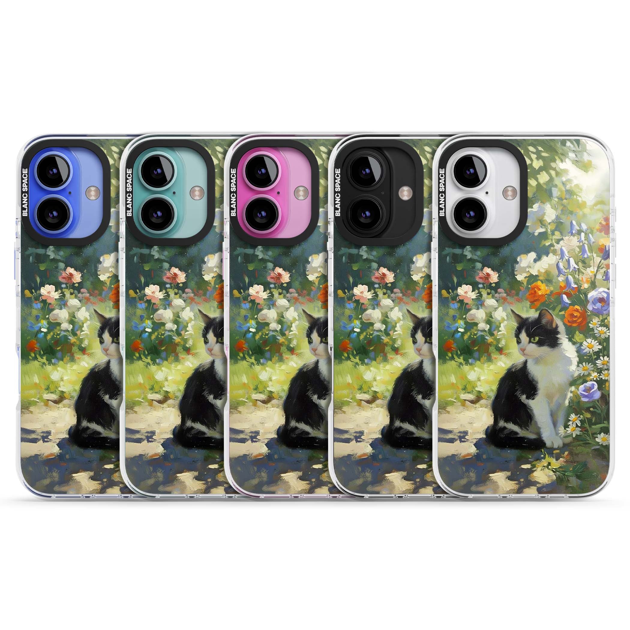 Cat In The Meadow for her iPhone case | Clear Impact case for iPhone 16, iPhone 16 Plus